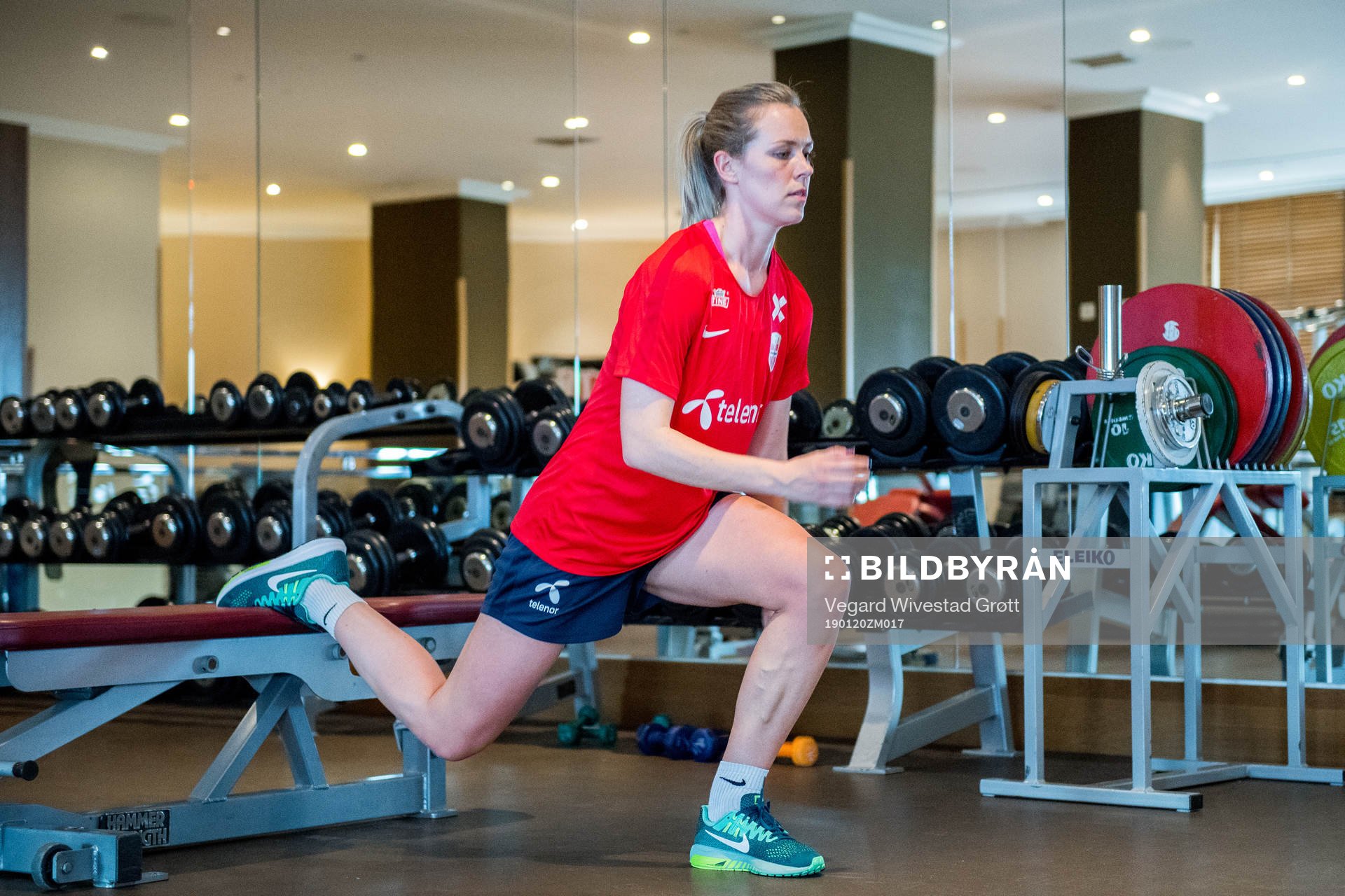 Stine Hovland of Norway