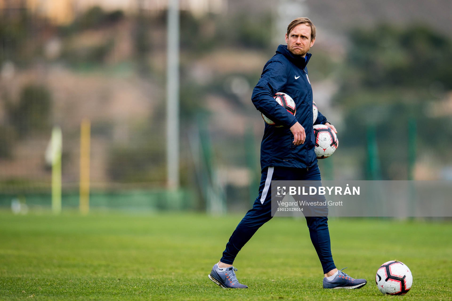 Martin Sjögren, head coach of Norway