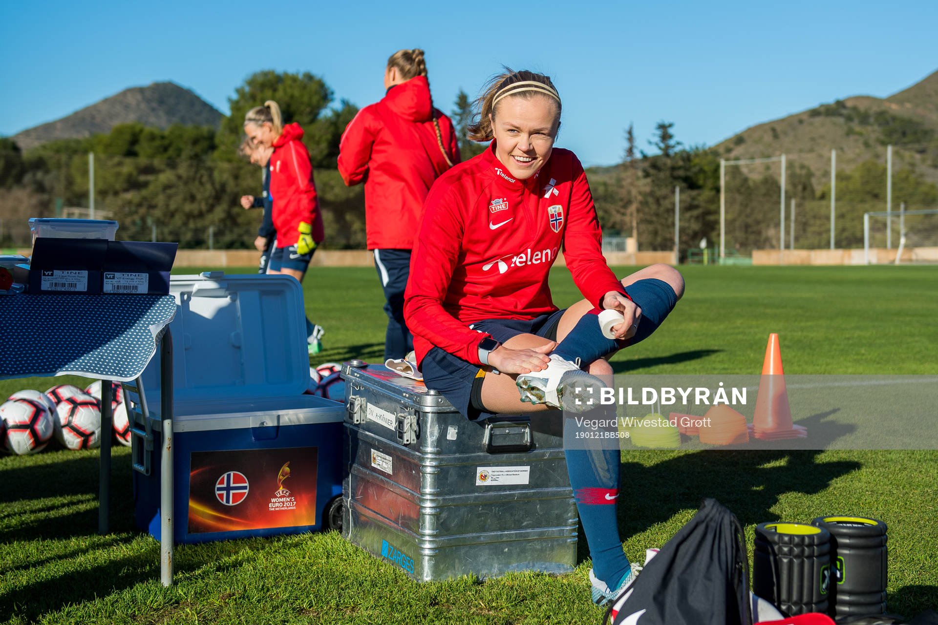 Goalkeeper Nora Neset Gjøen