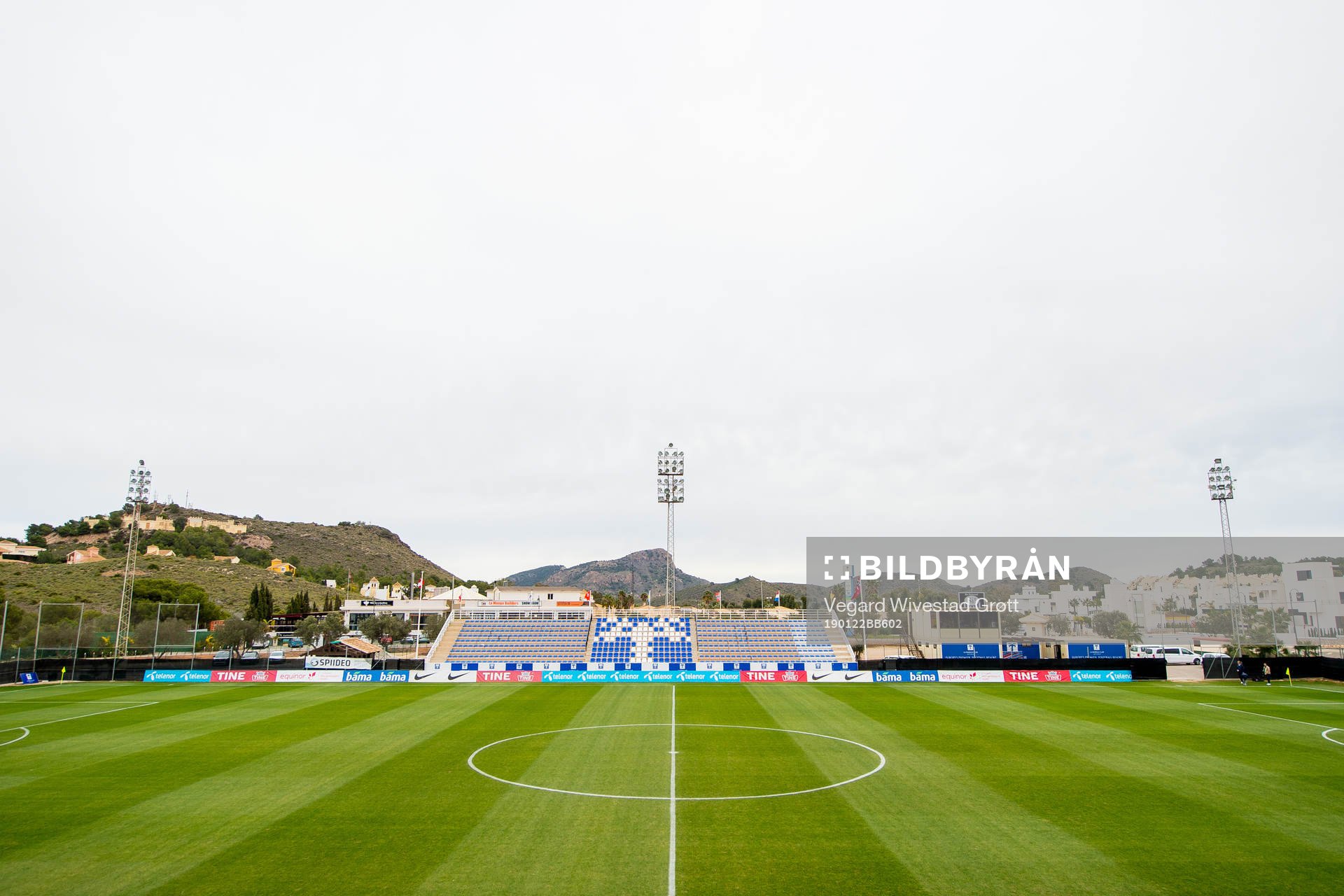 General view of La Manga Club football centre