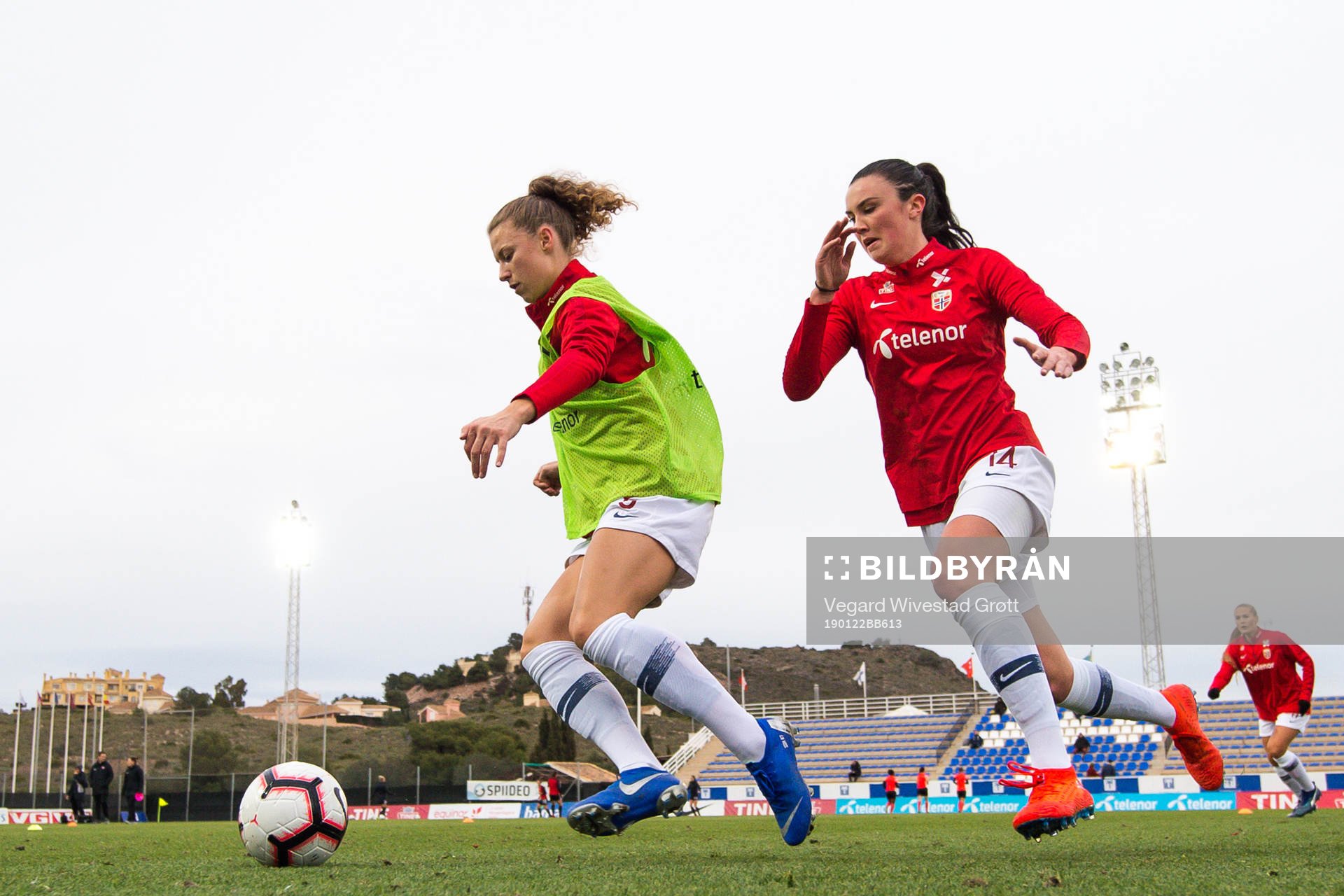 Synne Skinnes Hansen and Ingrid Syrstad Engen of Norway