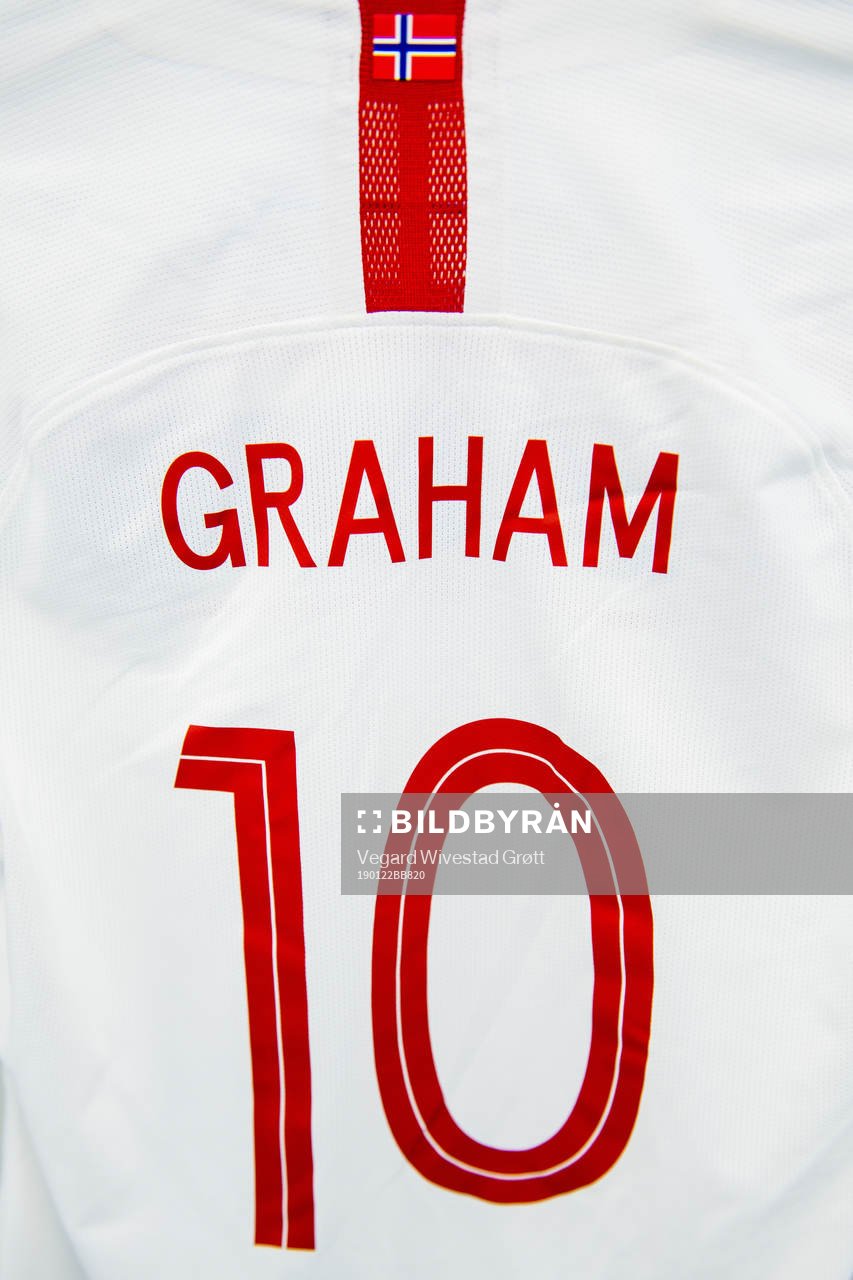 The shirt of Caroline Graham Hansen of Norway