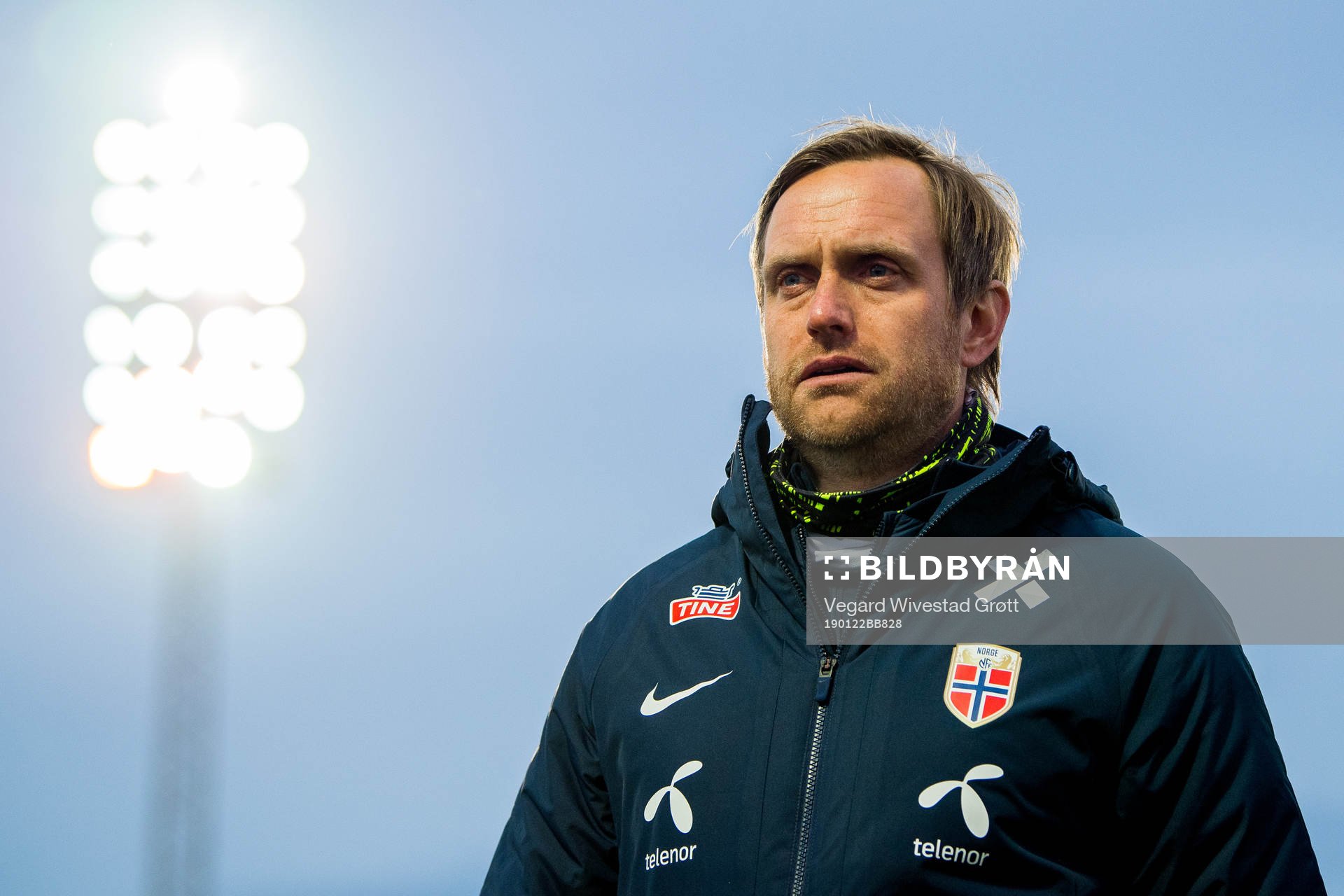 Martin Sjögren, head coach of Norway