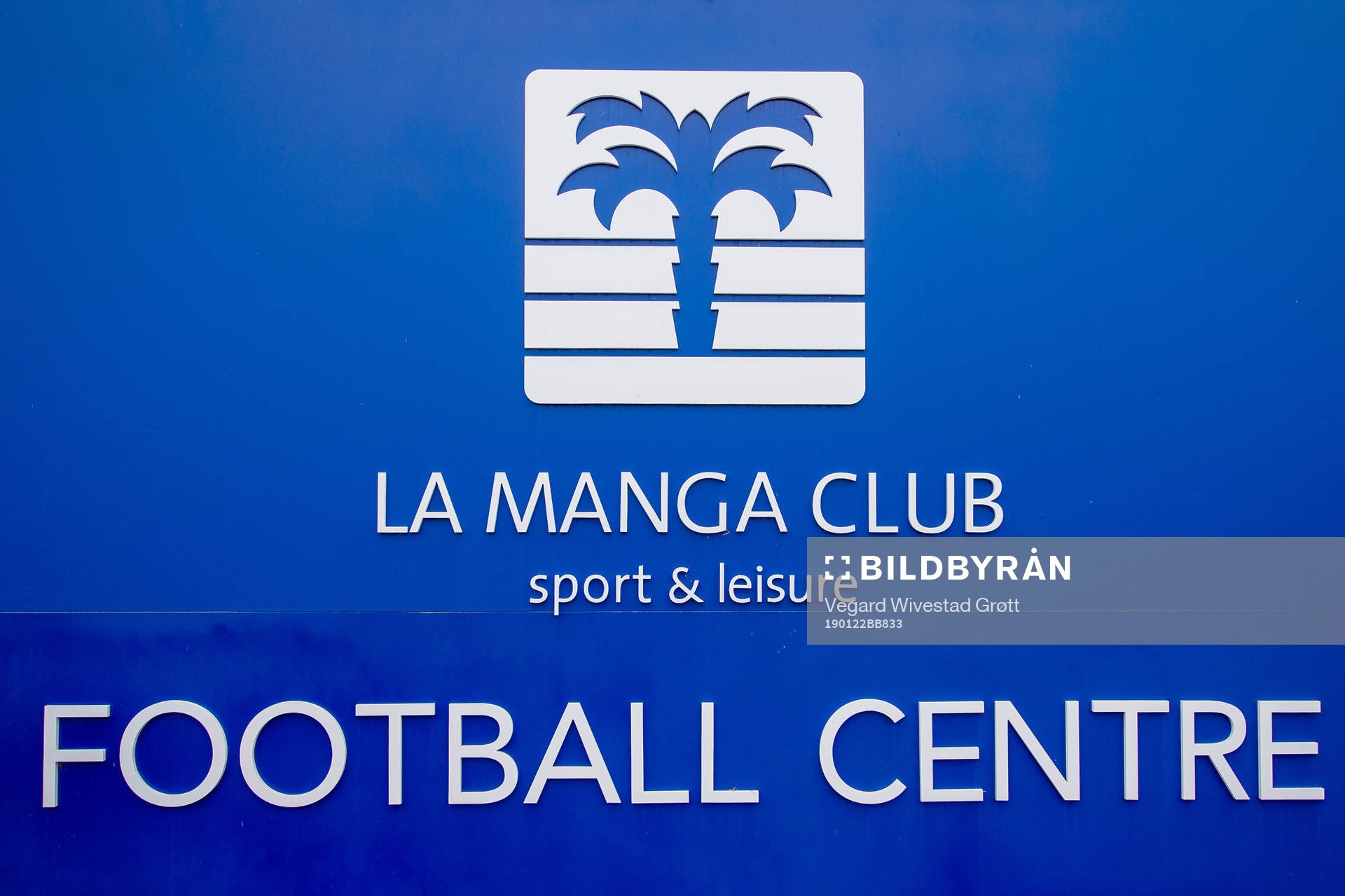 General view of La Manga Club football centre
