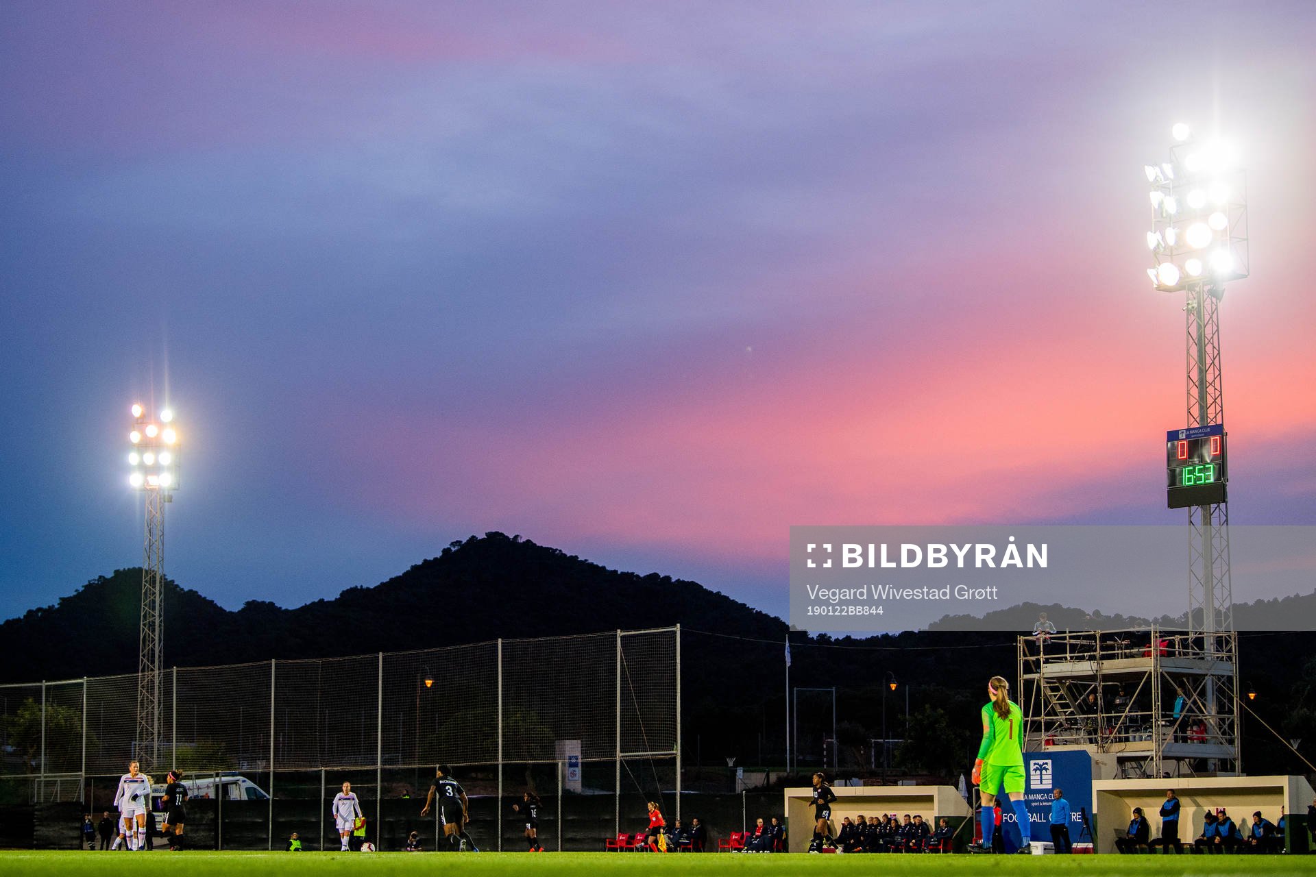 General view of La Manga Club football centre