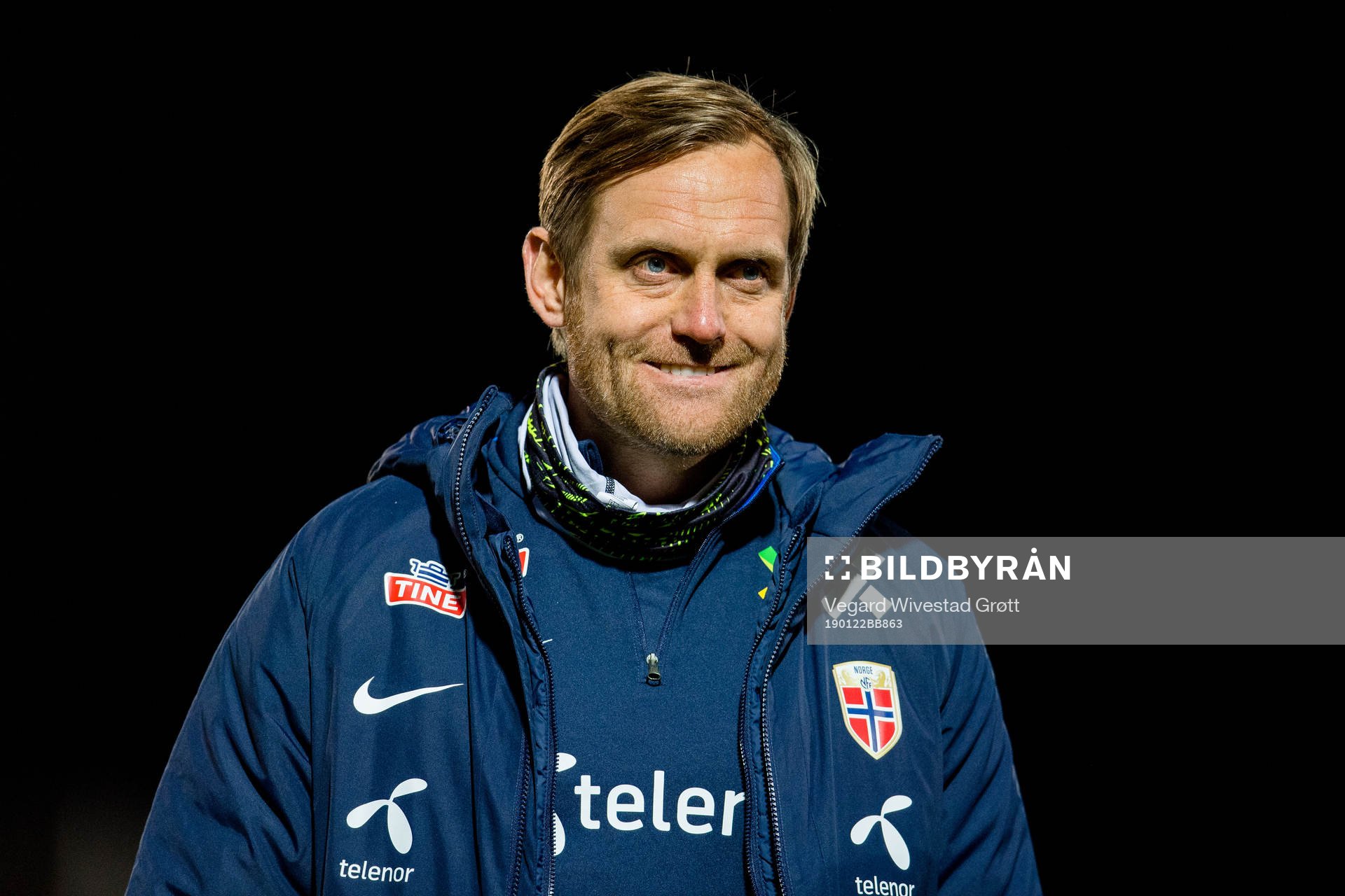 Martin Sjögren, head coach of Norway