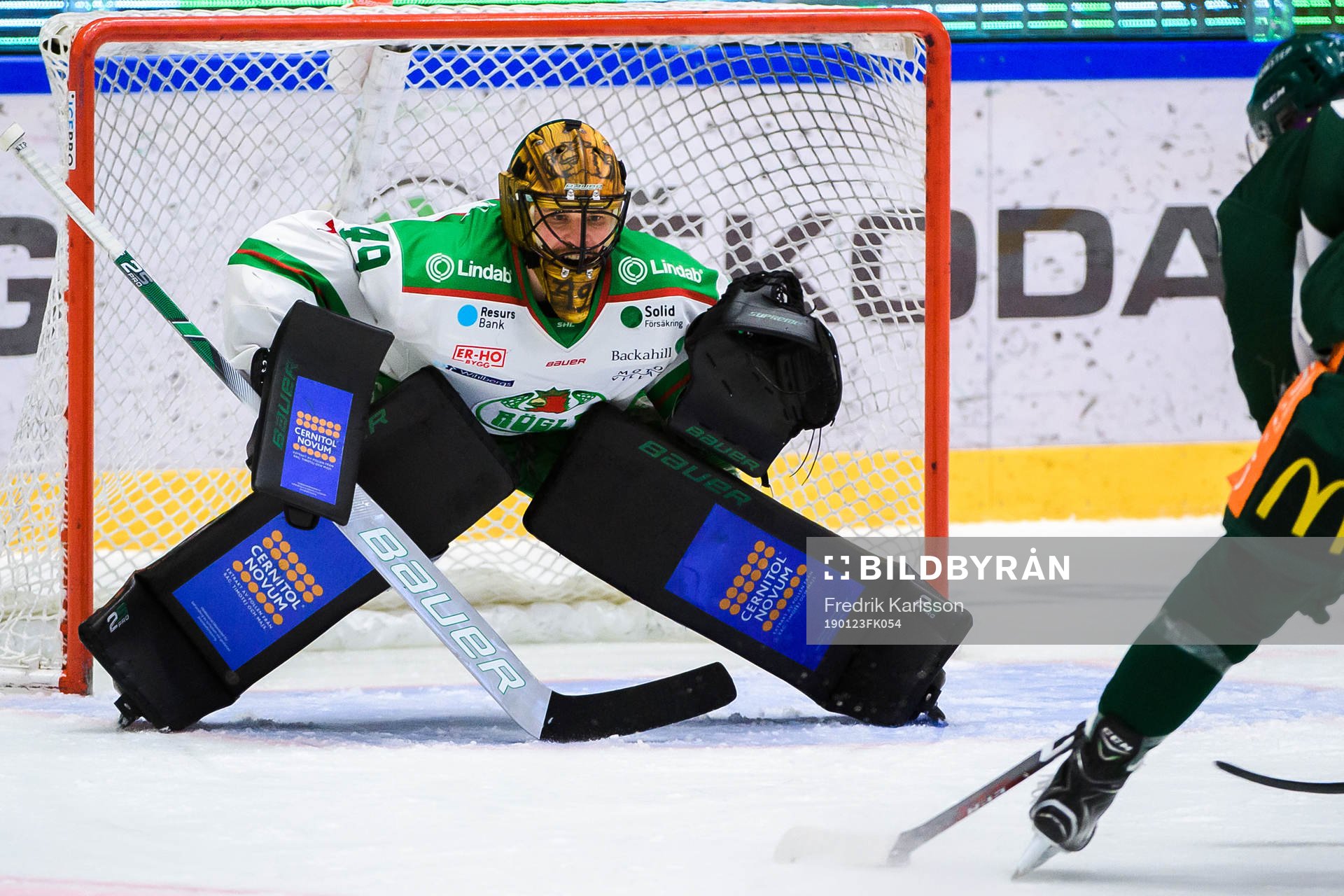 Rögles målvakt Justin Pogge