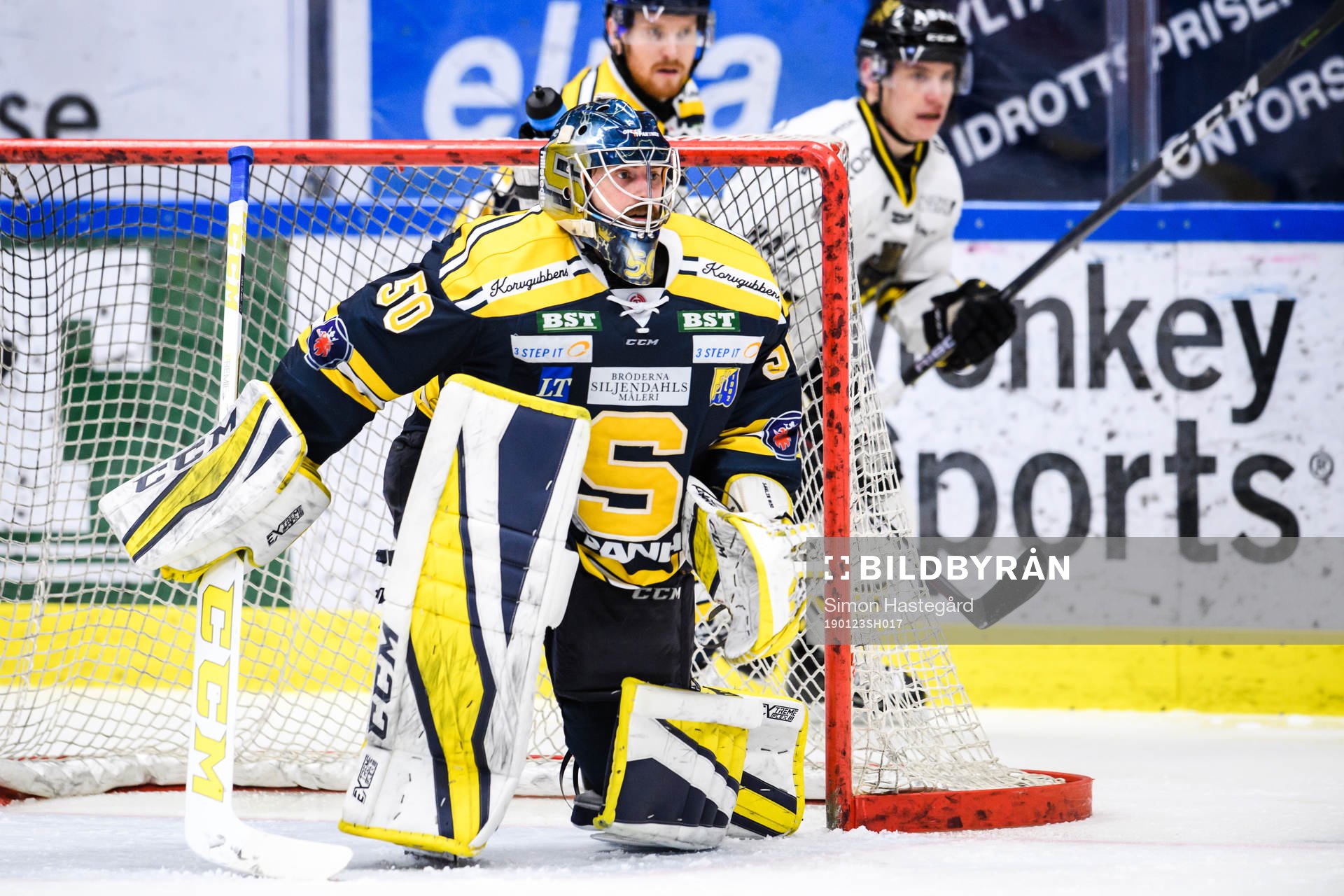 Södertäljes målvakt Alexander Sahlin