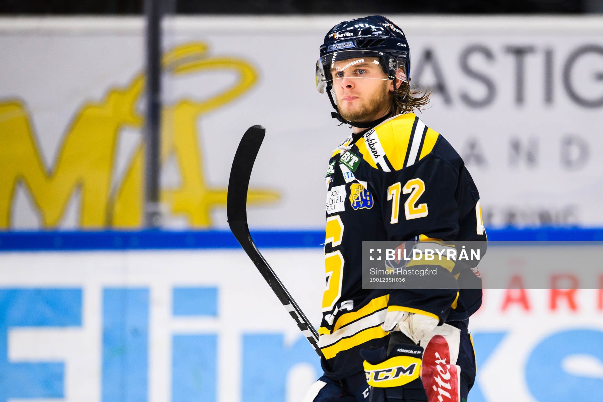 Södertäljes Nicolai Meyer jublar