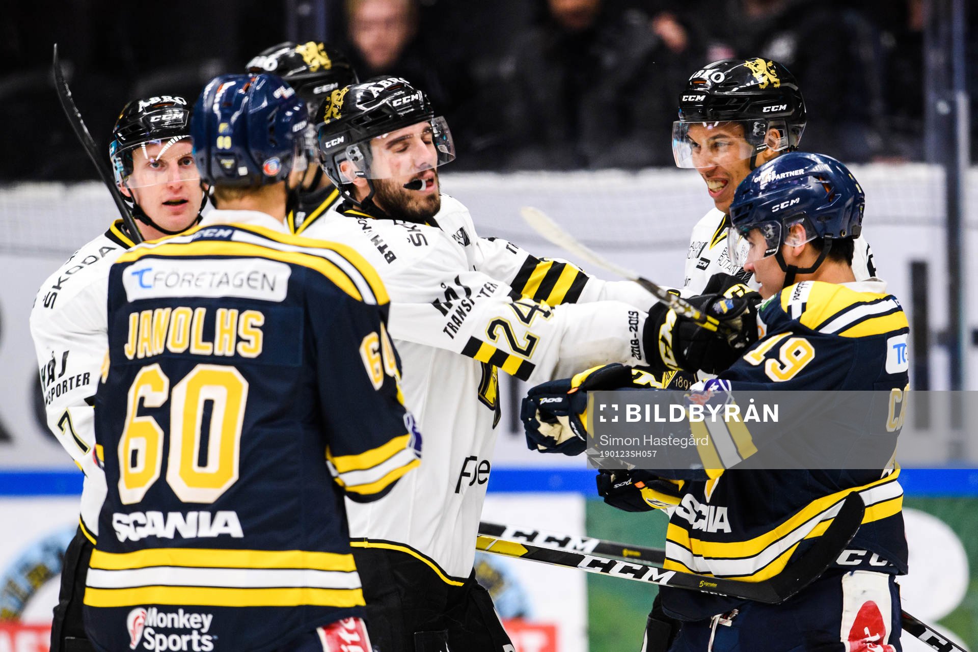 s Jacob Dahlström och Södertäljes Lucas Carlsson