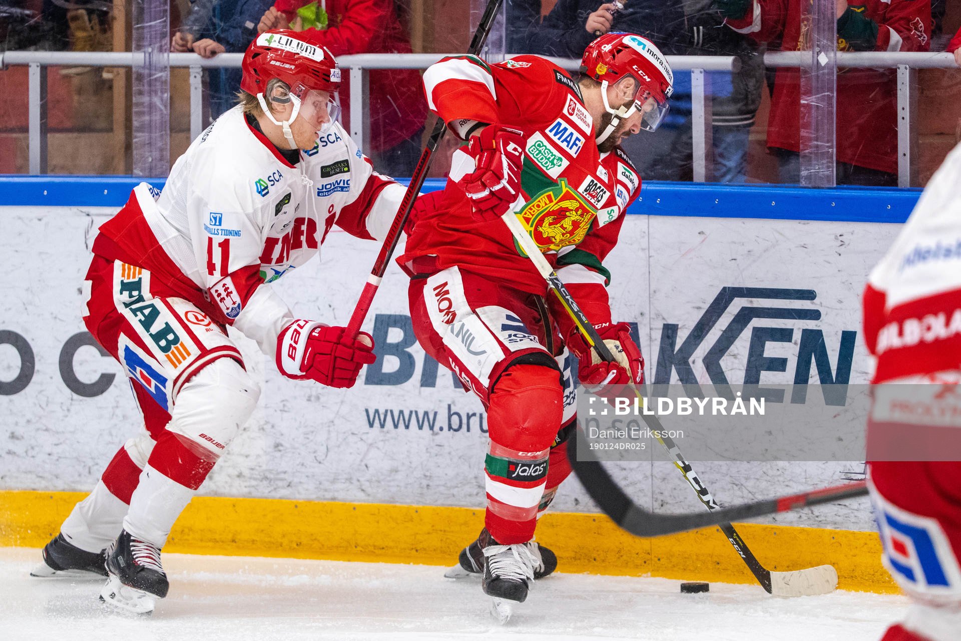 Timrås Alexander Falk och Moras Andrew Rowe