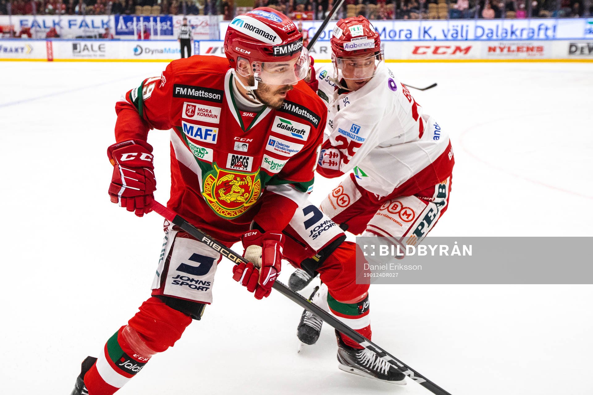 Moras John Persson och Timrås Patrik Blomberg