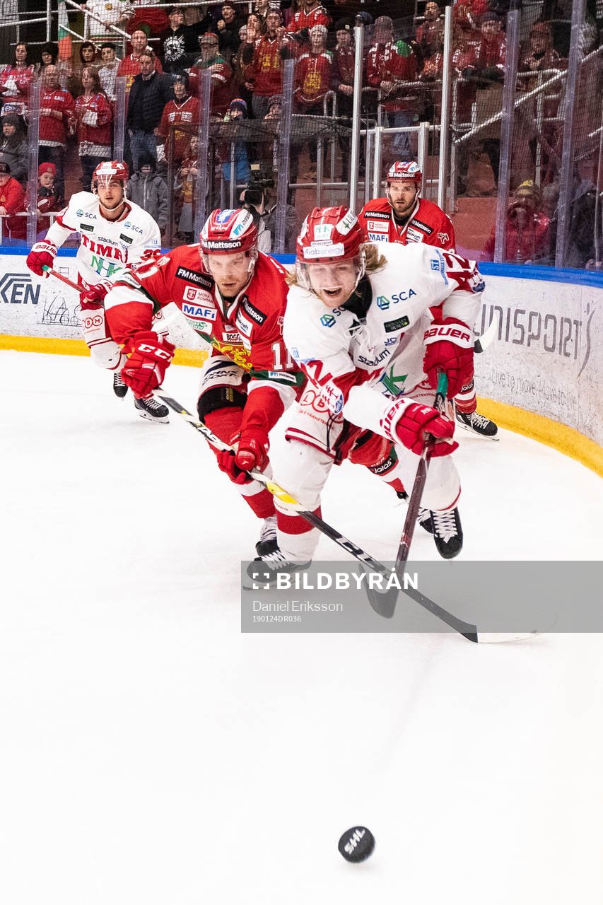 Moras Alexander Hilmerson och Timrås Oskar Drugge