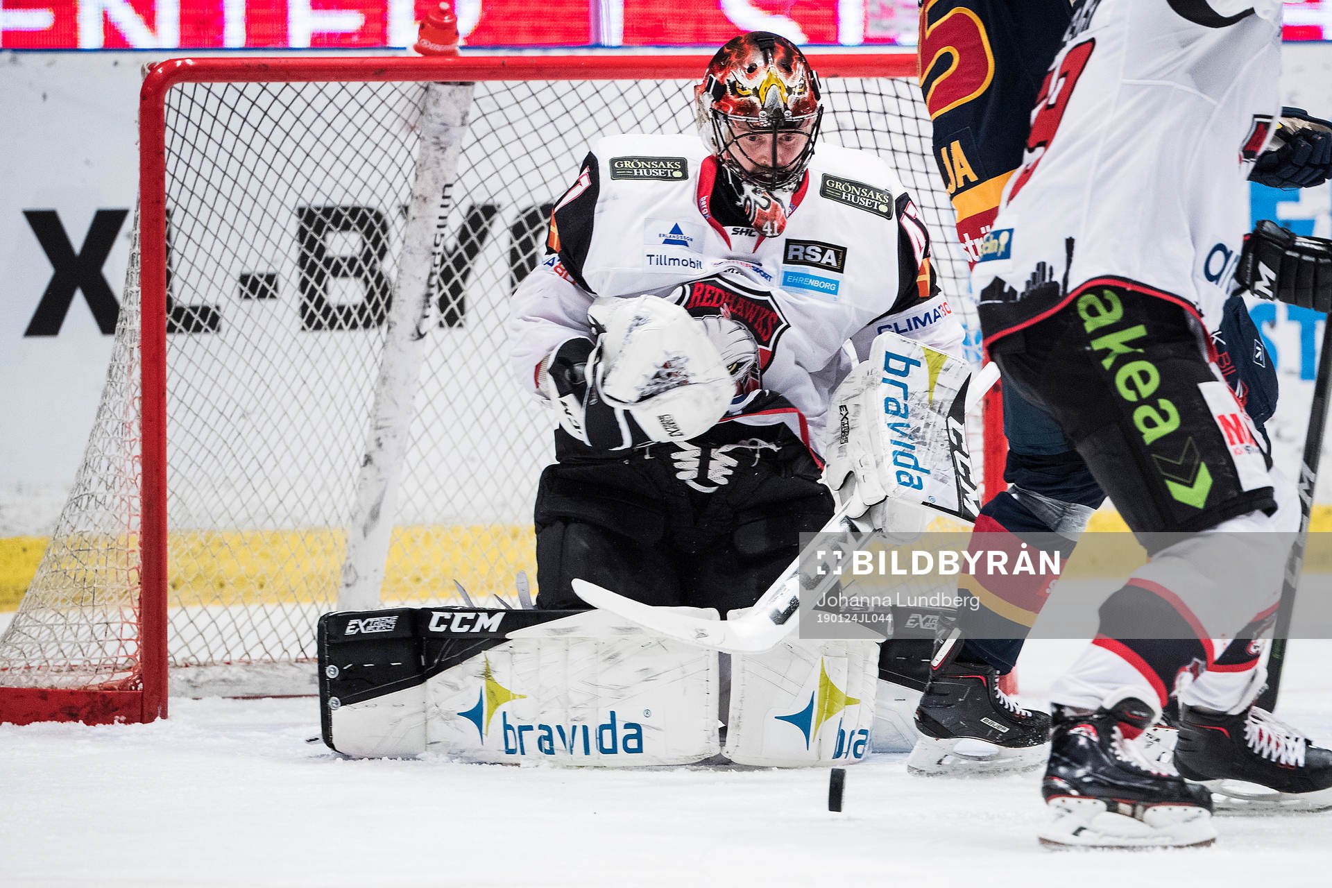 Malmö Redhawks målvakt Cristopher Nihlstorp