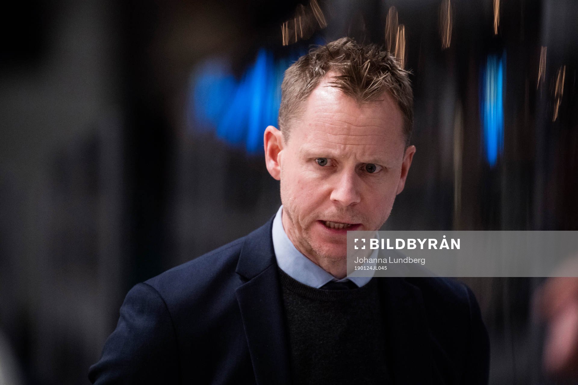 Djurgårdens tränare Robert Ohlsson deppar