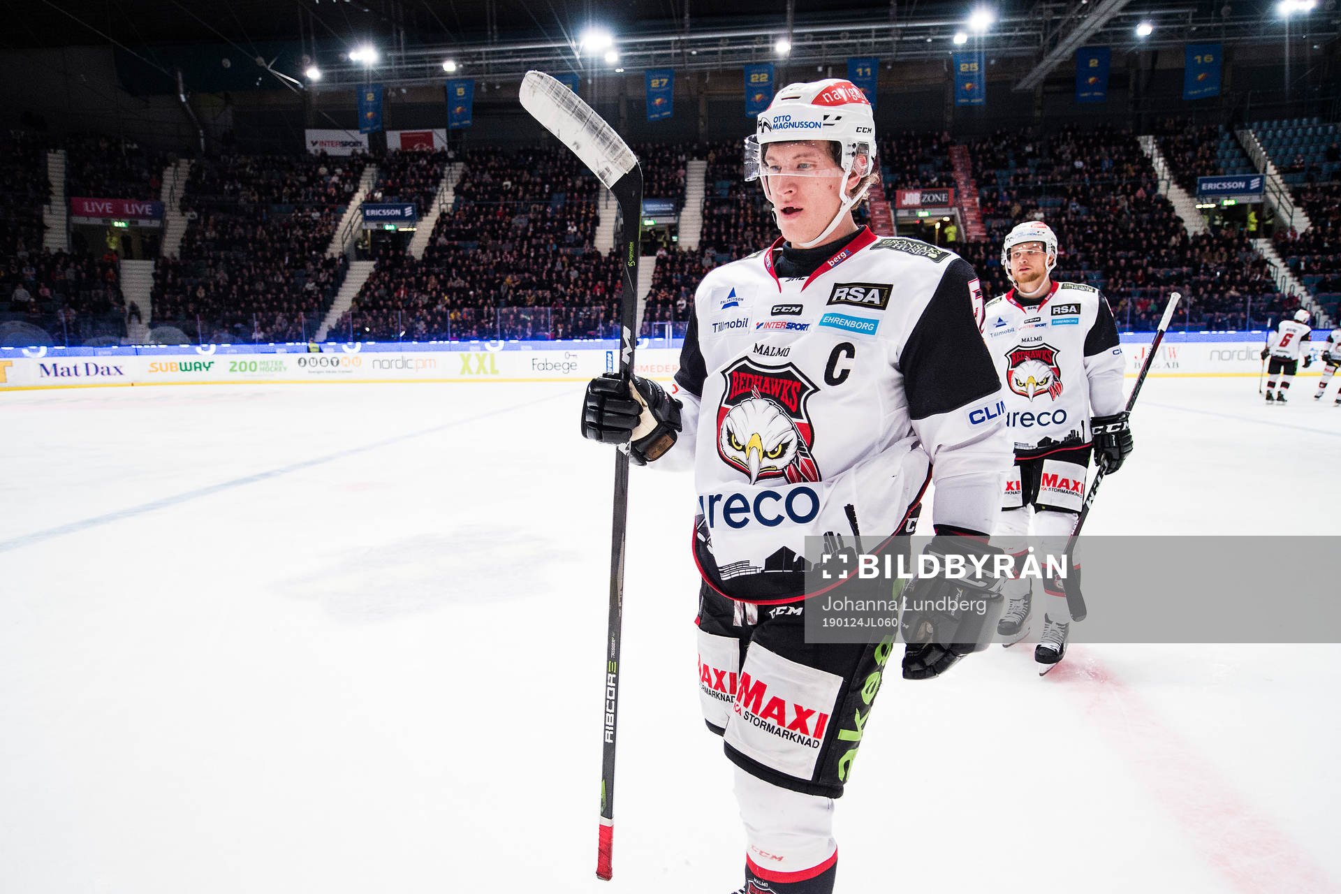 Malmö Redhawks Emil Sylvegård deppar