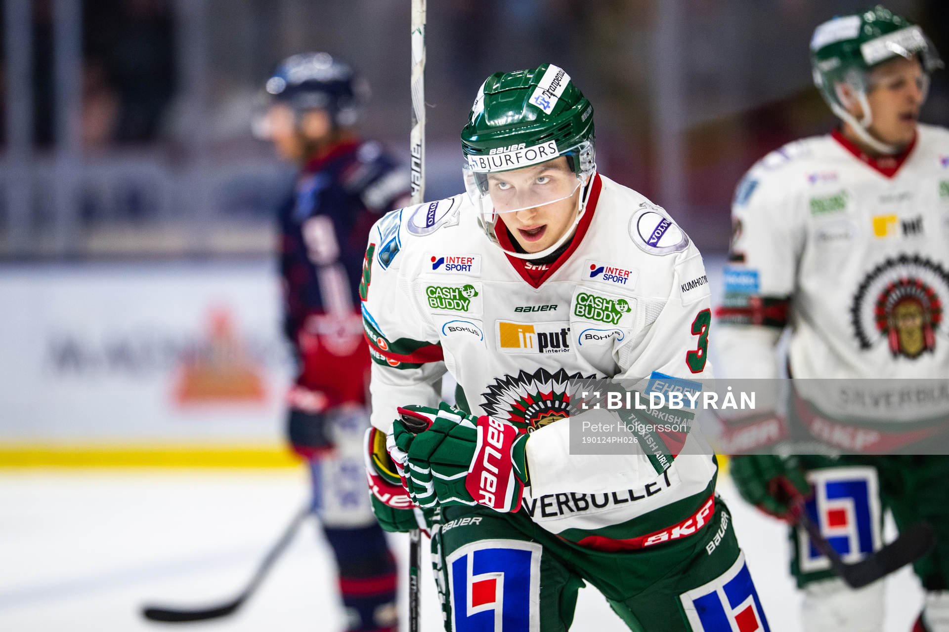 Frölunda Jacob Moverare  jublar