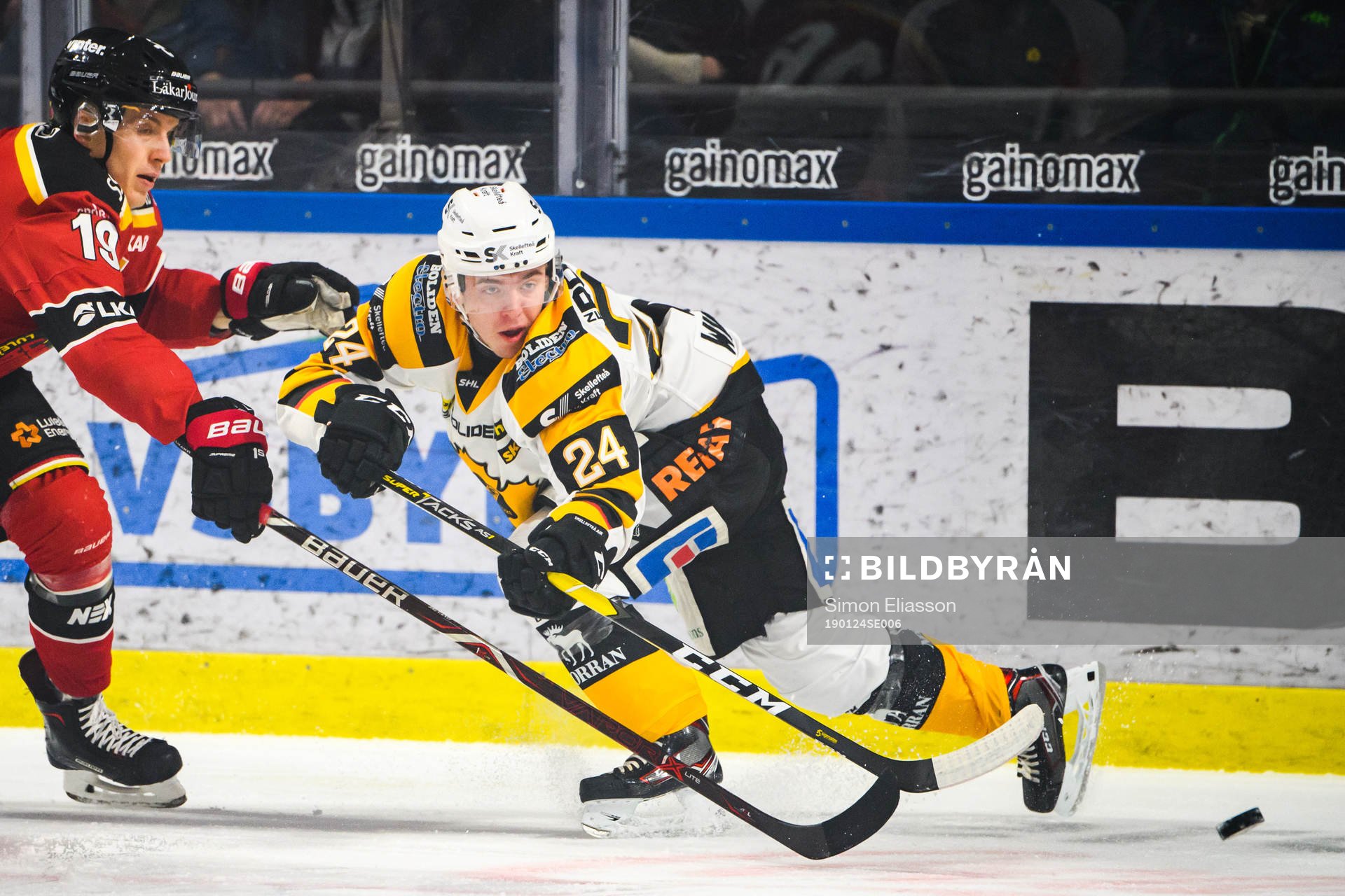 Luleås Joonas Jalvanti och Skellefteås Andreas Wingerli