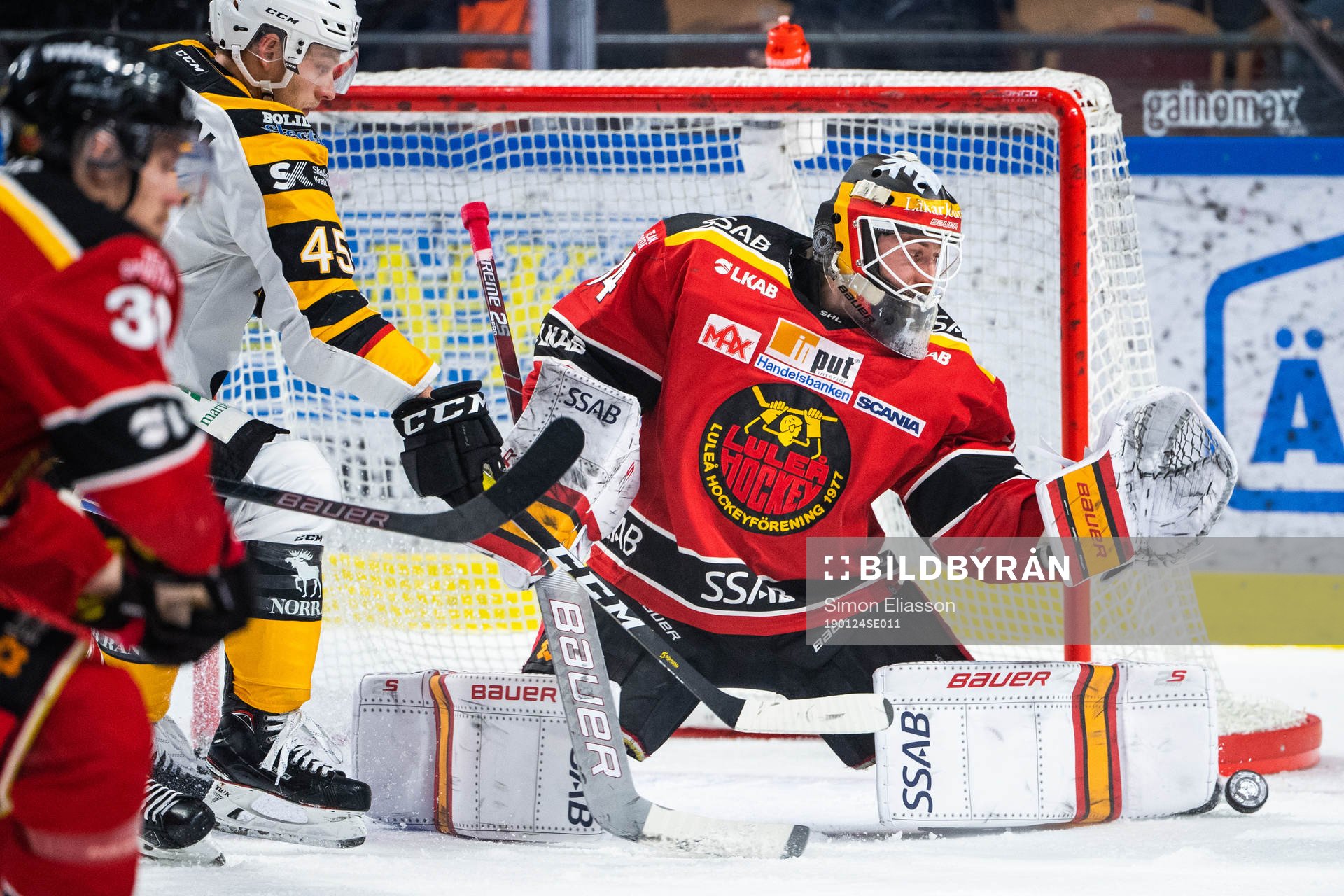 Luleås målvakt Joel Lassinantti