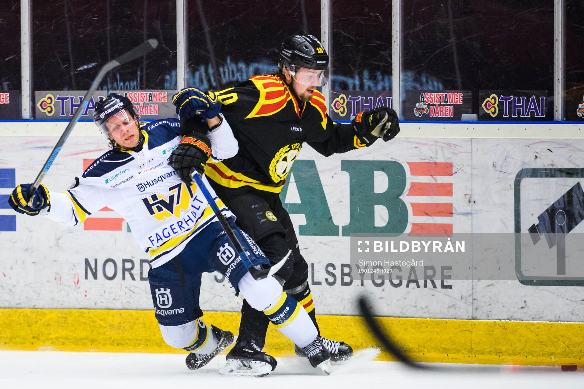 s Mattias Tedenby och Brynäs Marcus Ersson