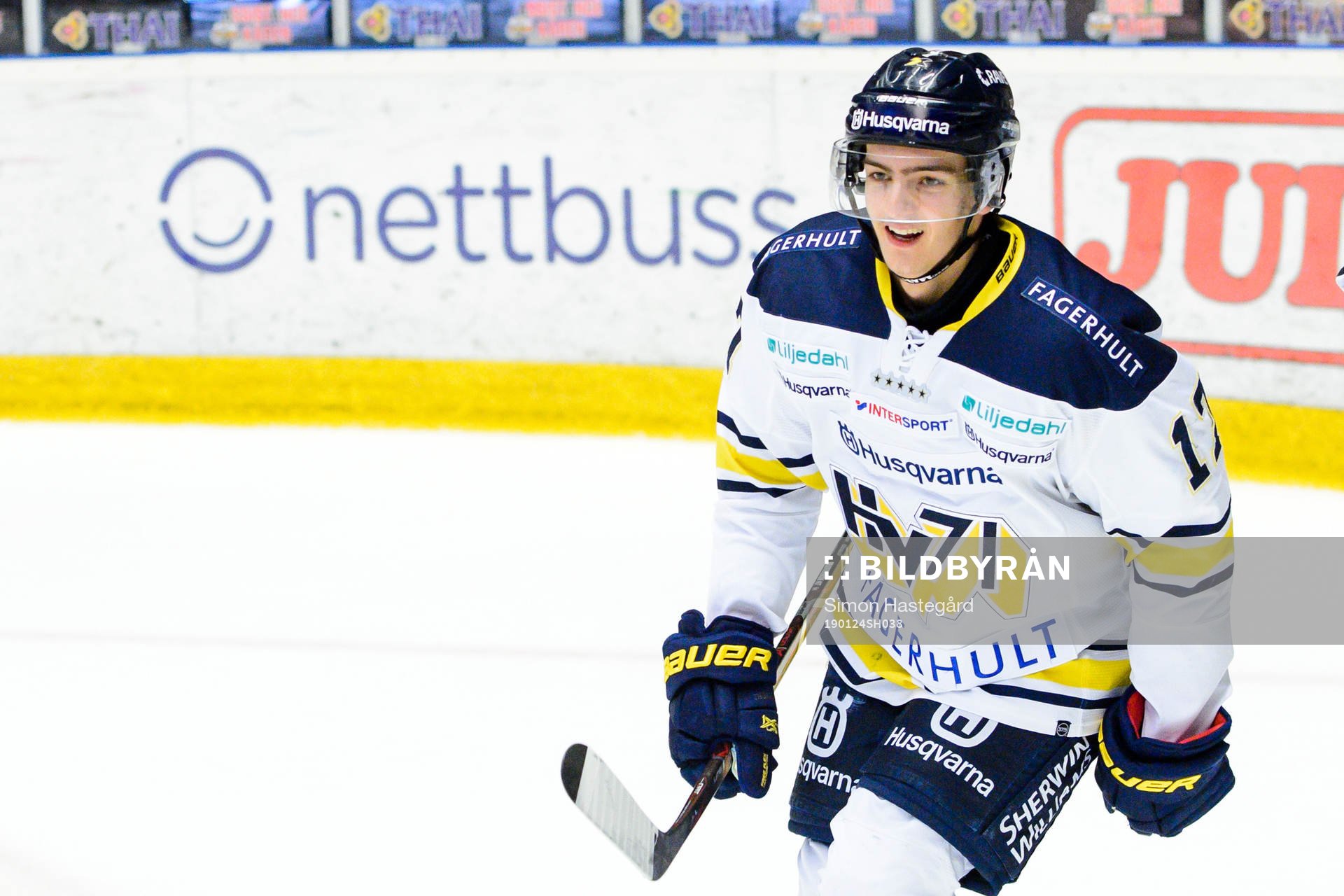 s Isac Brännström jublar
