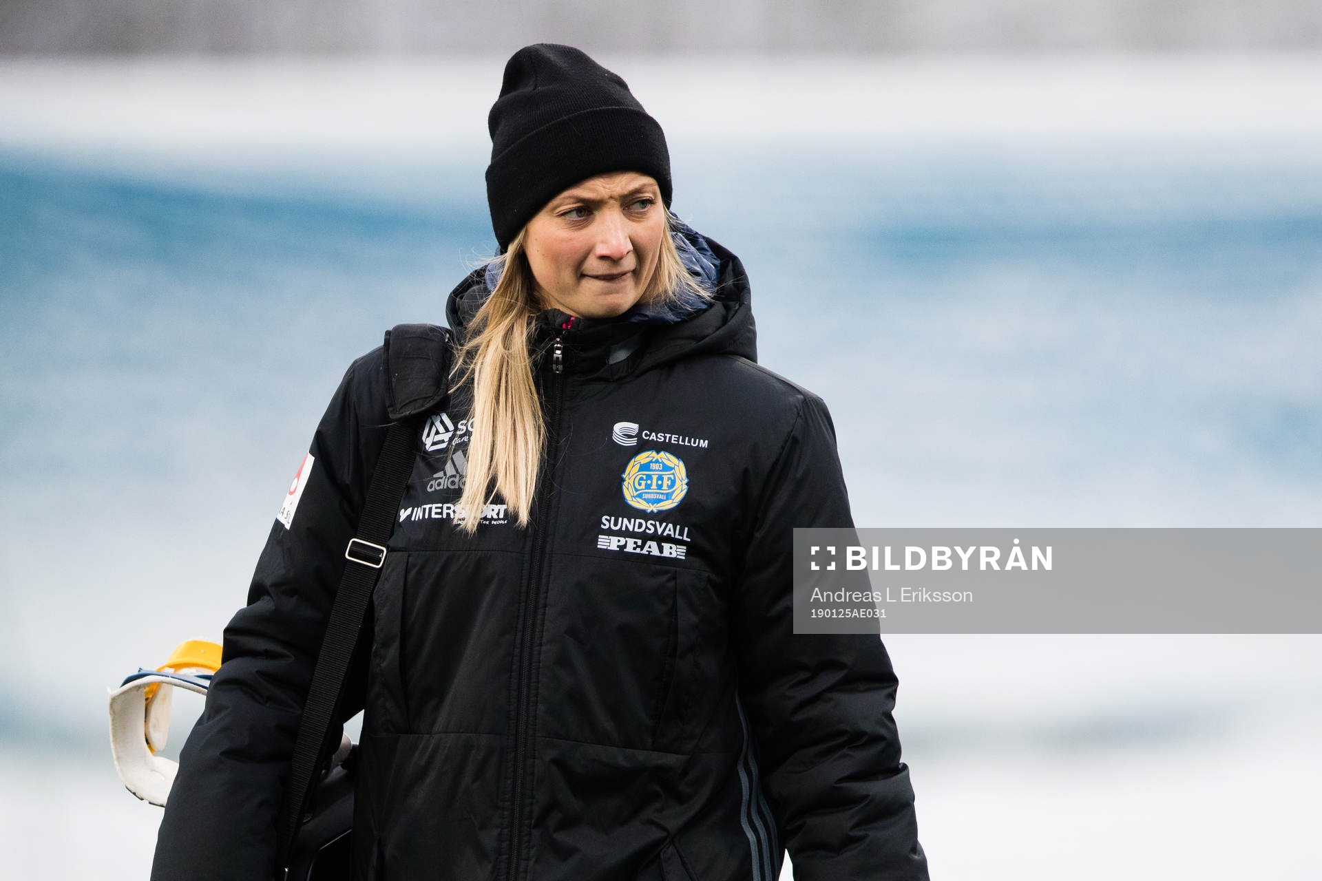 Sundsvalls fystränare Sandra Sandberg innan