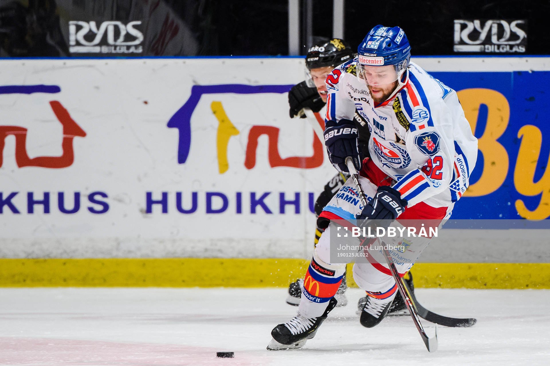 s Eric Castonguay och Oskarshamns Markus Modigs