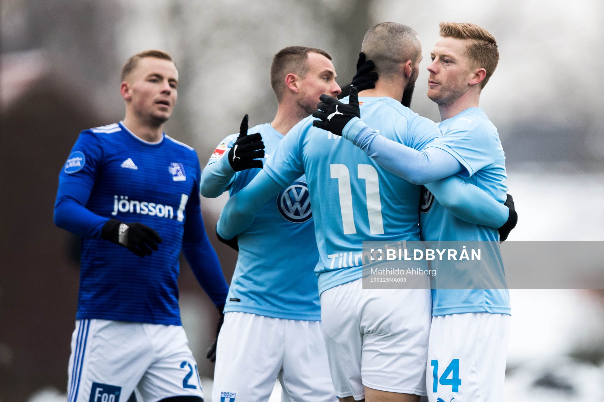 Malmö FFs Anders Christiansen jublar