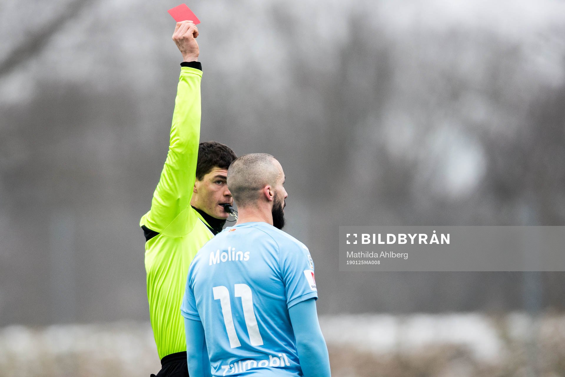 Malmö FFs Guillermo Molins visas ut