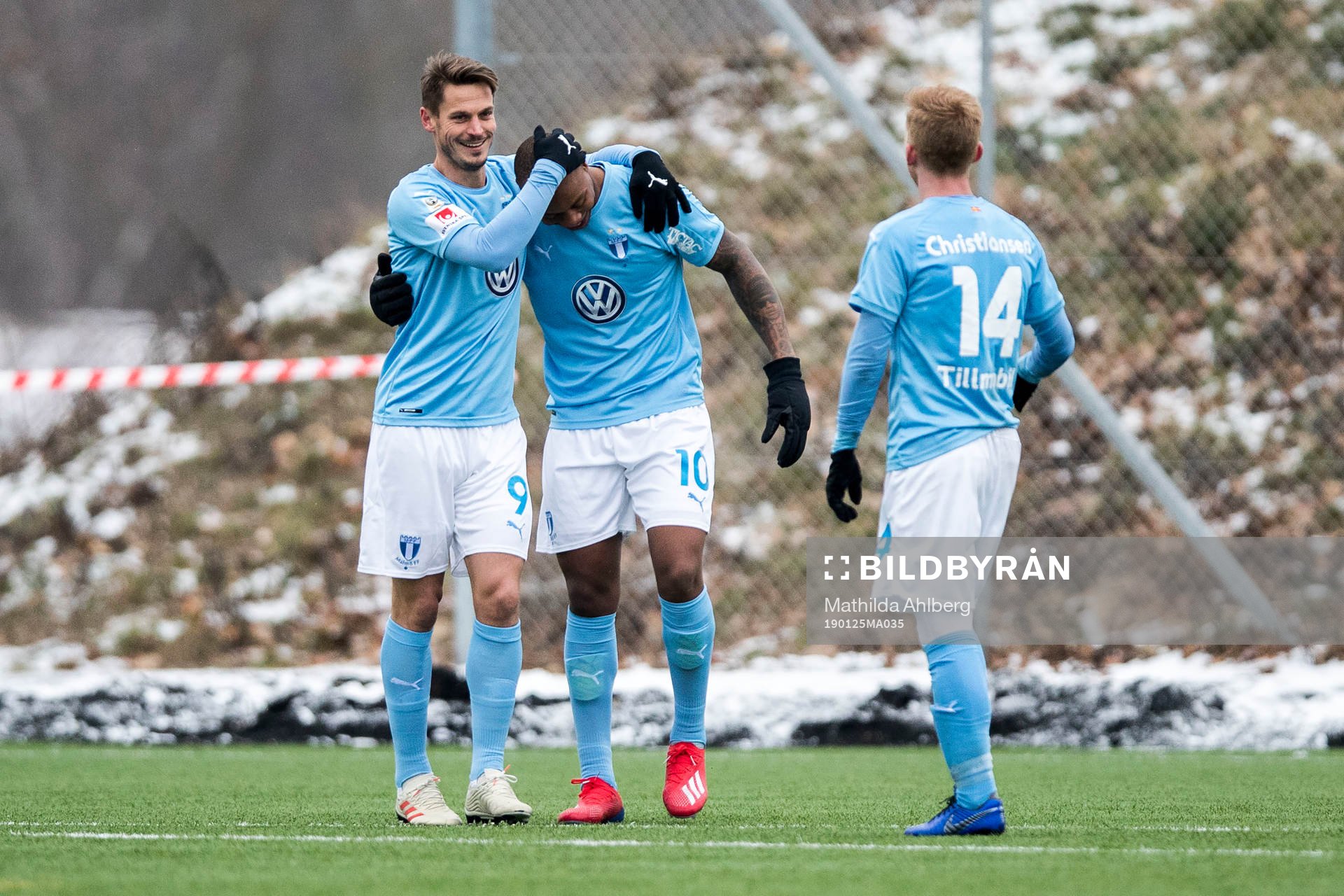 Malmö FFs Markus Rosenberg jublar
