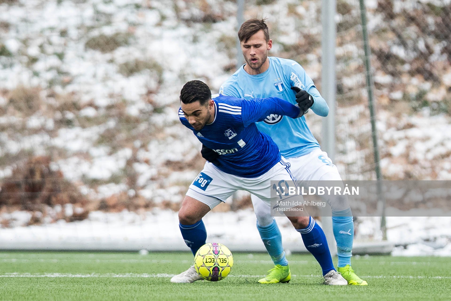 Lyngbys Rezan Corlu och Malmö FFs Arnor Traustason