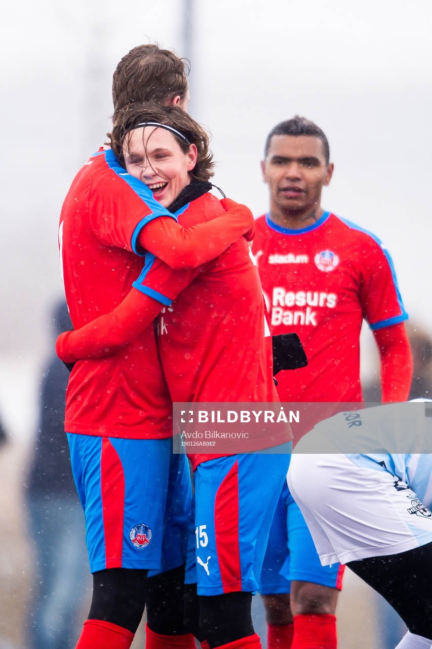 Helsingborgs Max Svensson jublar