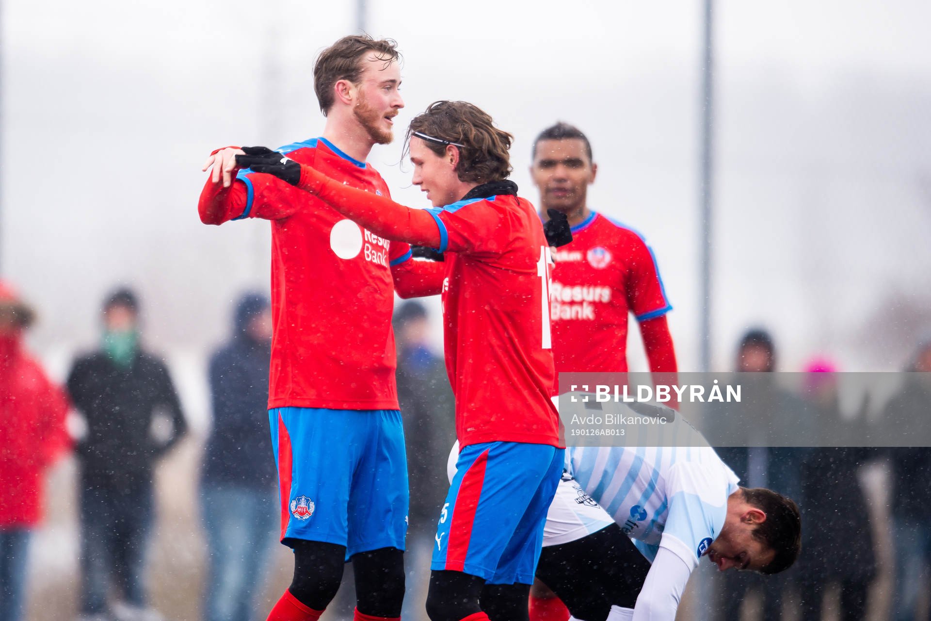 Helsingborgs Max Svensson jublar