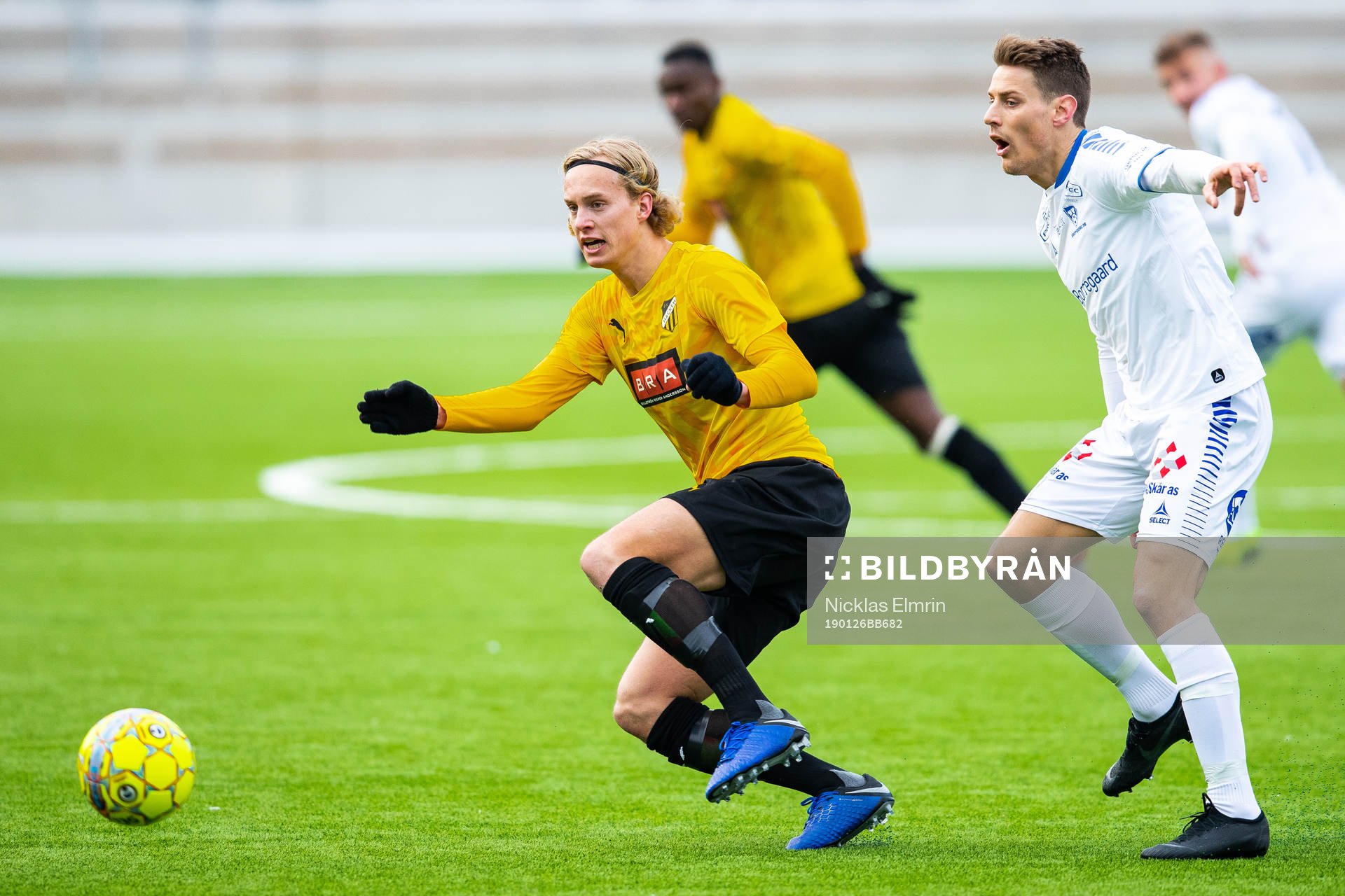 Häckens Gustav Berggren och Sarpsborgs 08 Kristoffer