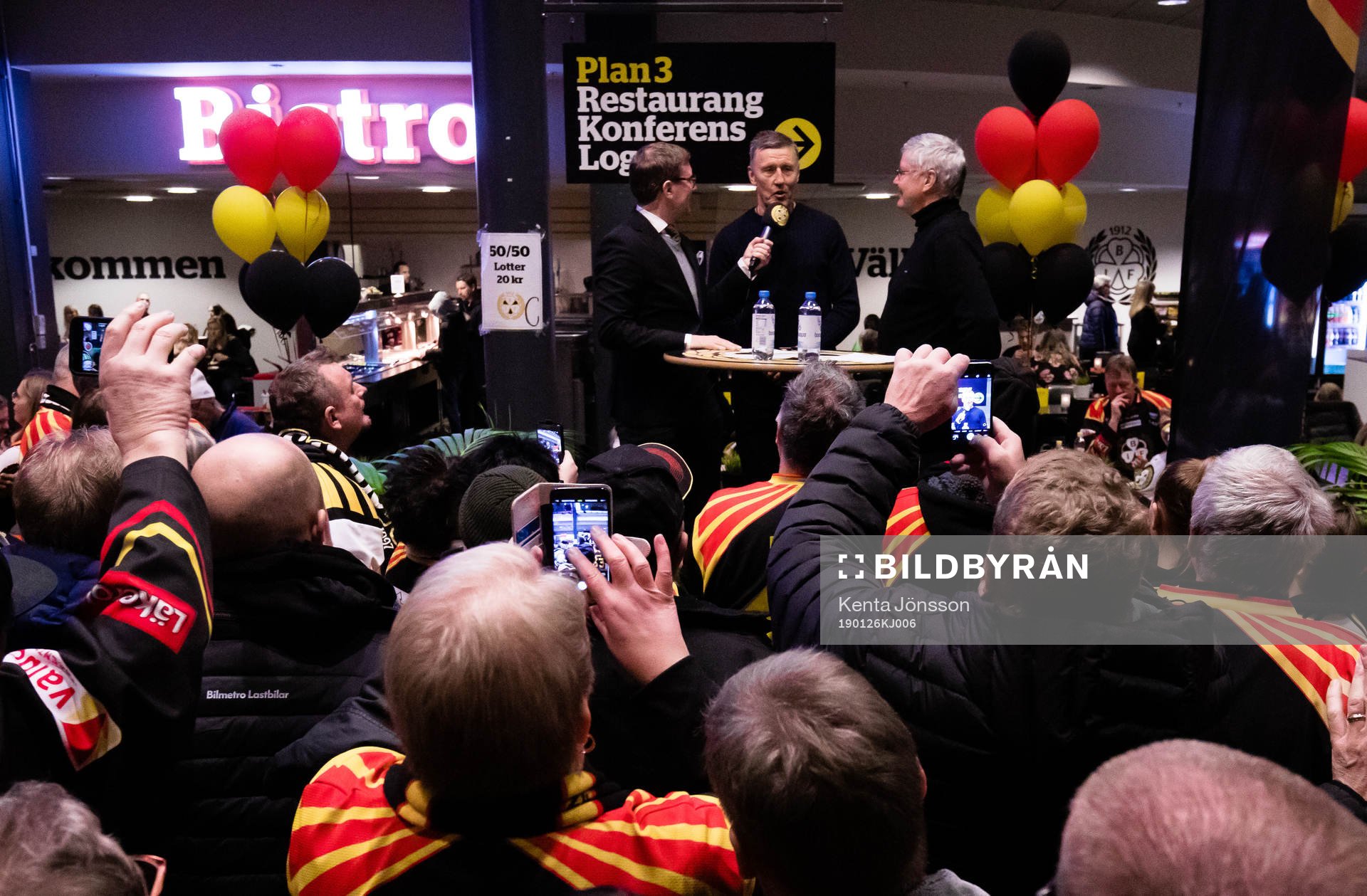 Brynäs legendarer Börje Salming och Stig Salming
