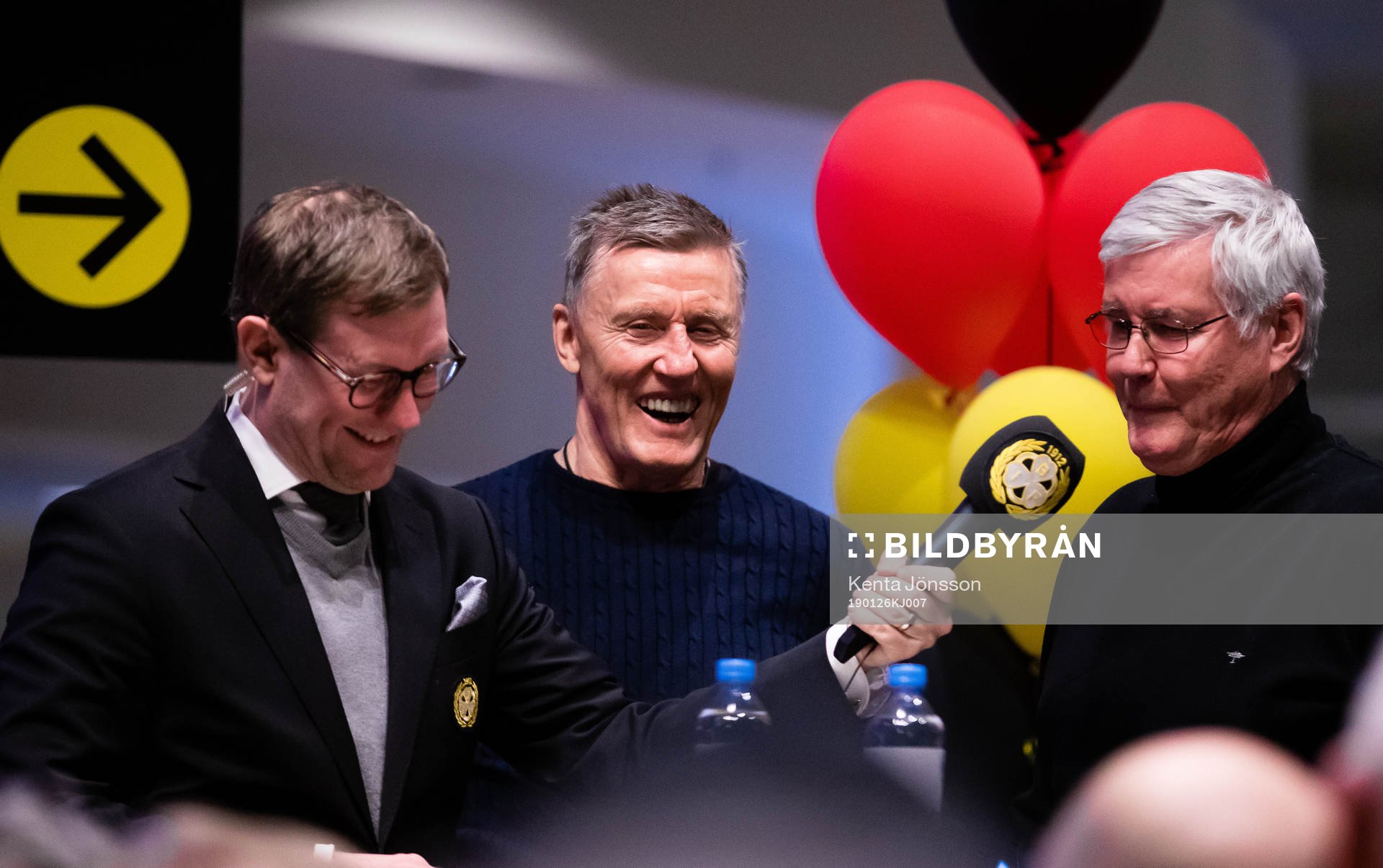 Brynäs legendarer Börje Salming och Stig Salming
