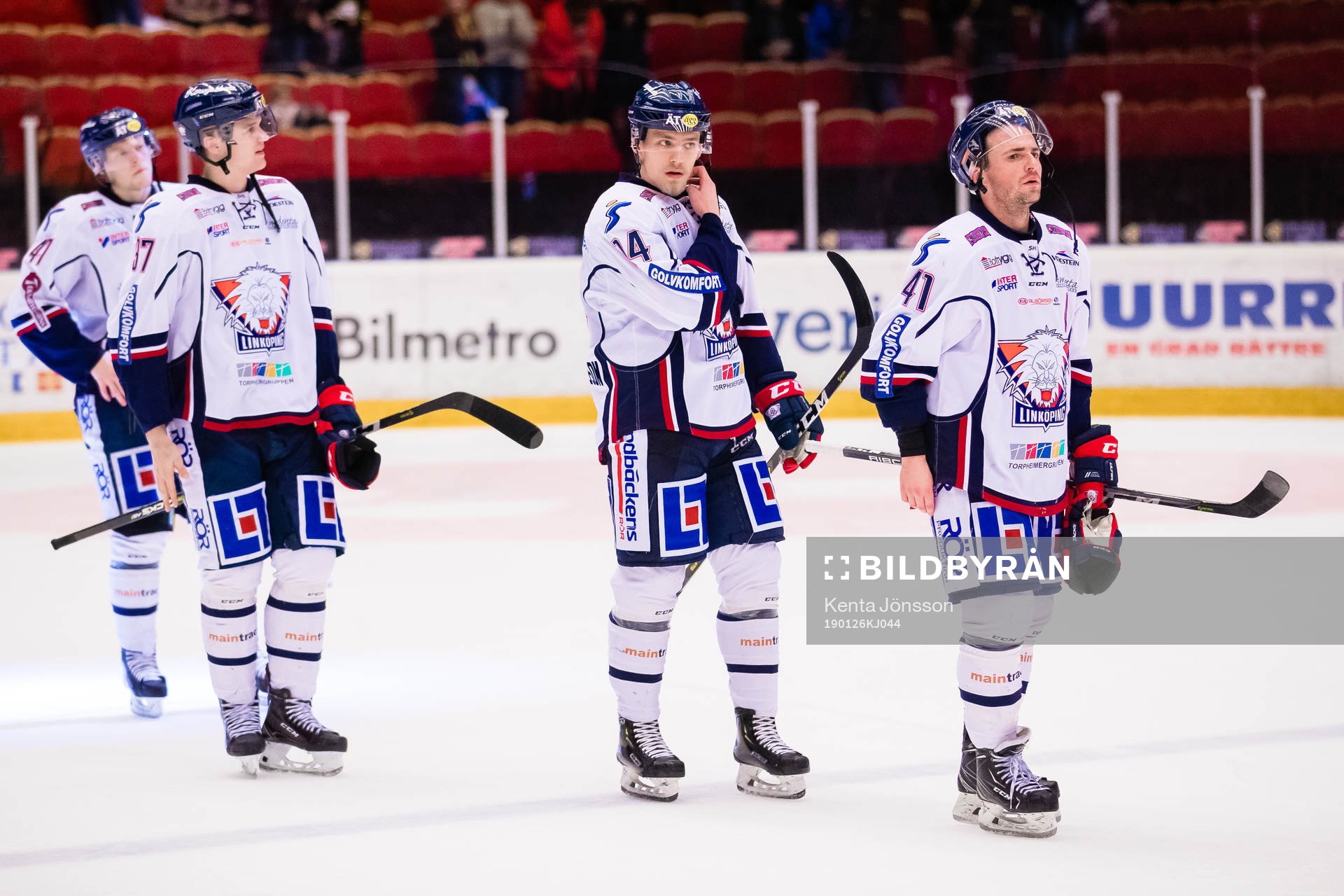 Linköpings Broc Little och Kristoffer Gunnarssons deppar