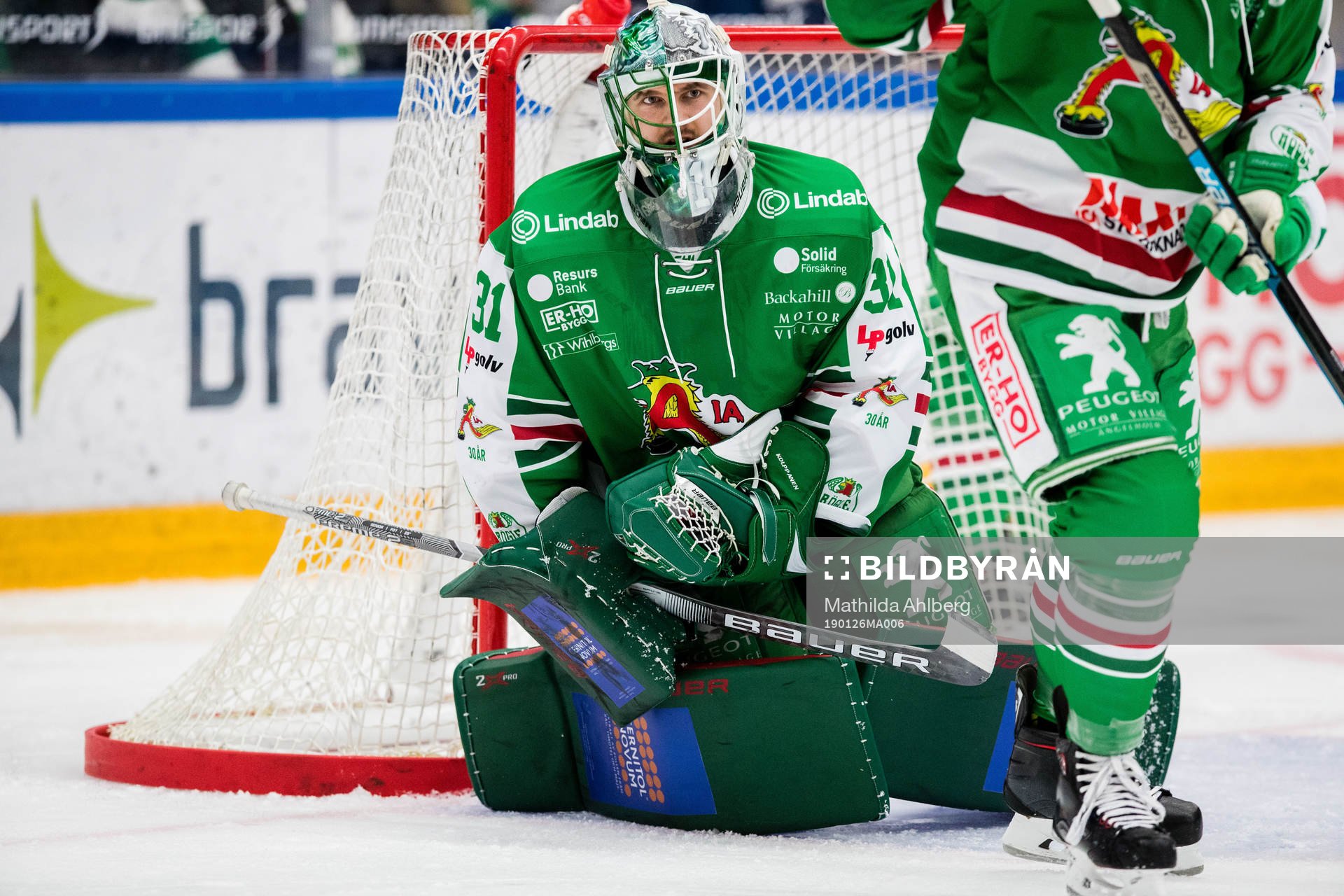 Rögles målvakt Ville Kolppanen
