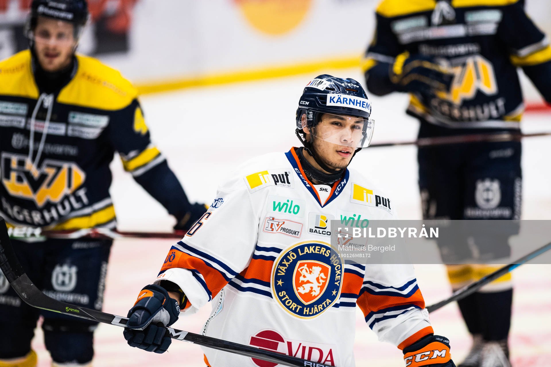 Växjös Austin Ortega deppar