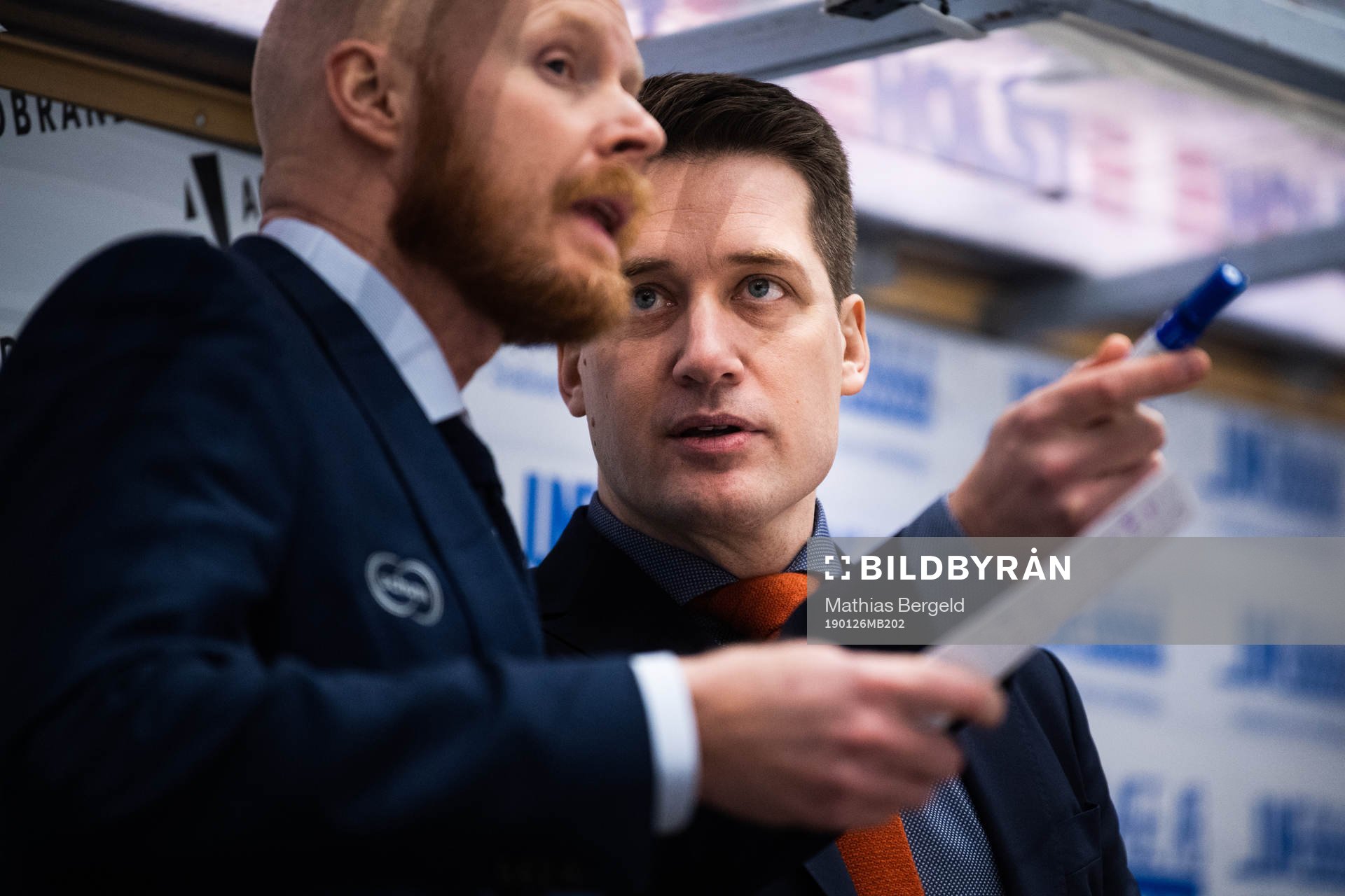 Växjös tränare Sam Hallam