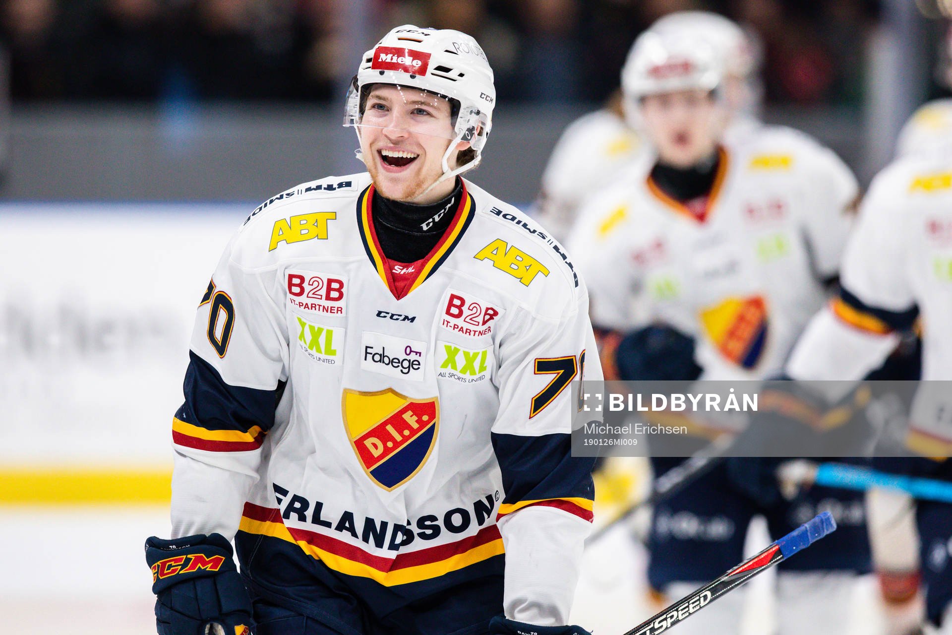 Djurgårdens Marcus Davidsson jublar