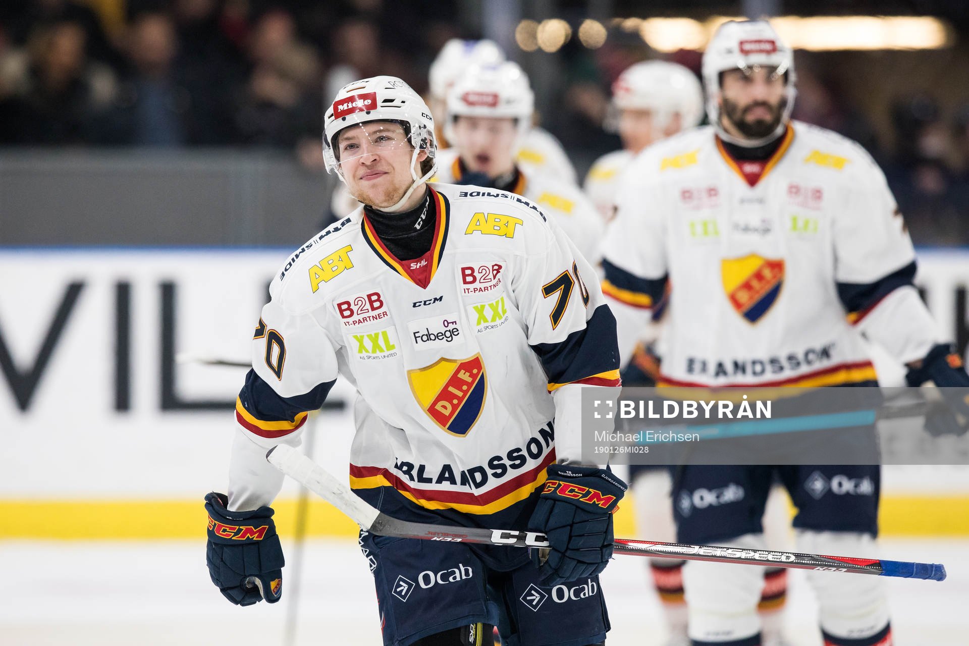 Djurgårdens Marcus Davidsson jublar