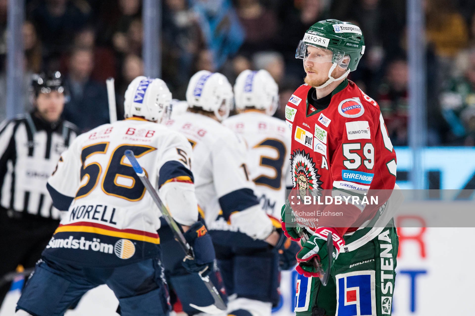 Frölundas Simon Hjalmarsson deppar
