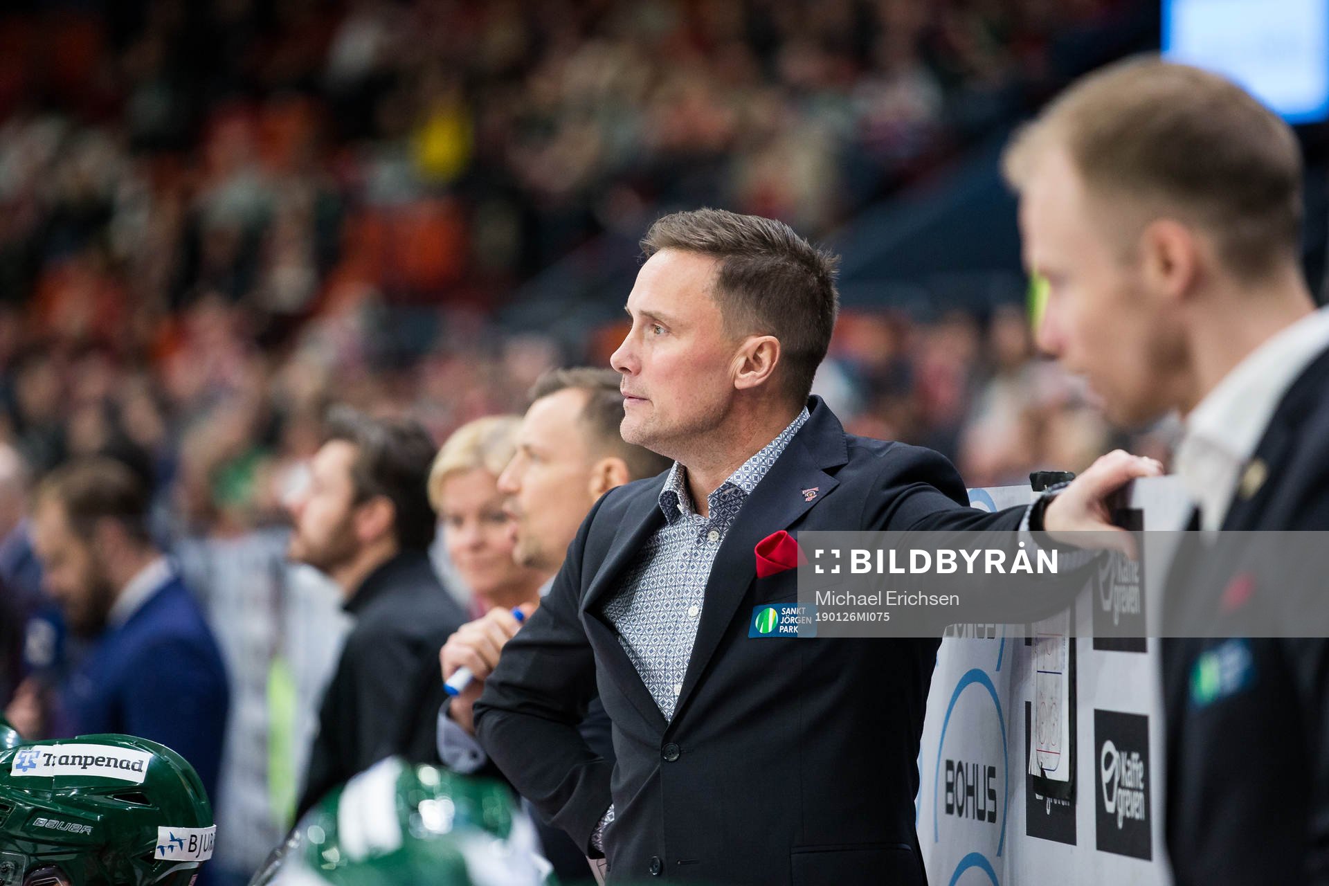 Frölundas tränare Roger Rönnberg