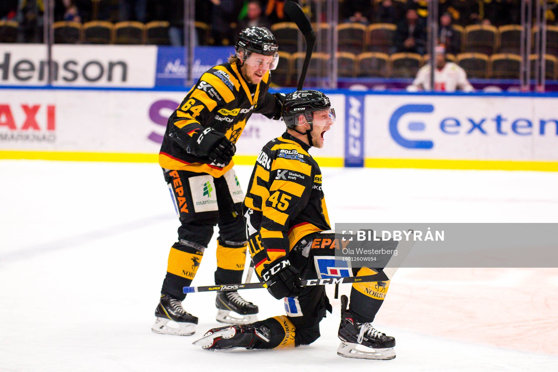 Skellefteås Oscar Möller kvitterar till 2-2 med 0,3