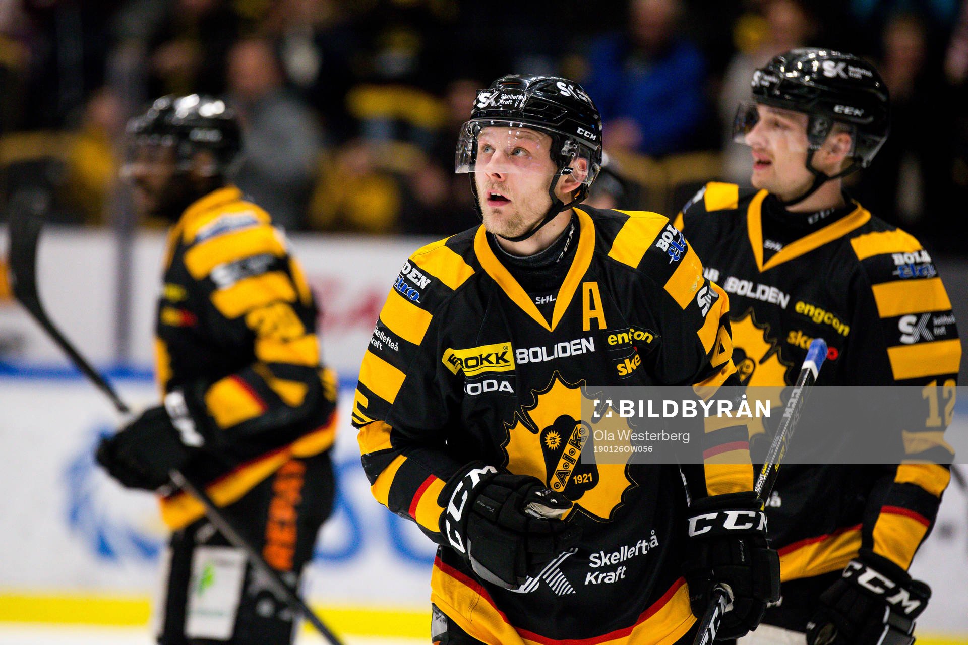 Skellefteås Oscar Möller kvitterar till 2-2 med 0,3