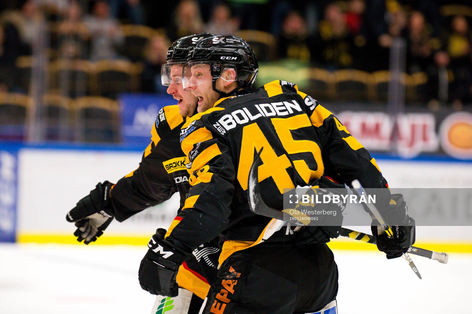 Skellefteås Oscar Möller kvitterar till 2-2 med 0,3