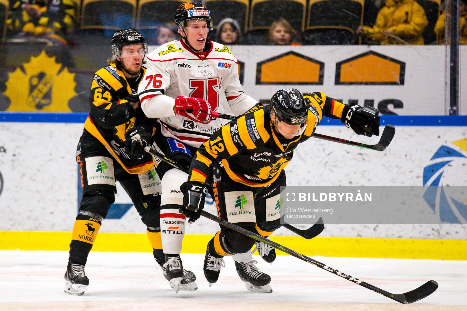 Skellefteås Jonathan Pudas och Adam Pettersson