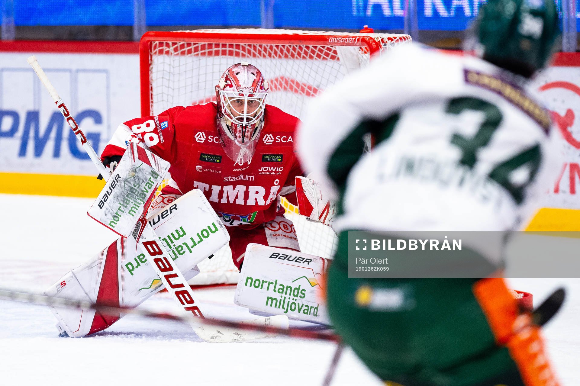 Timrås målvakt Niklas Svedberg