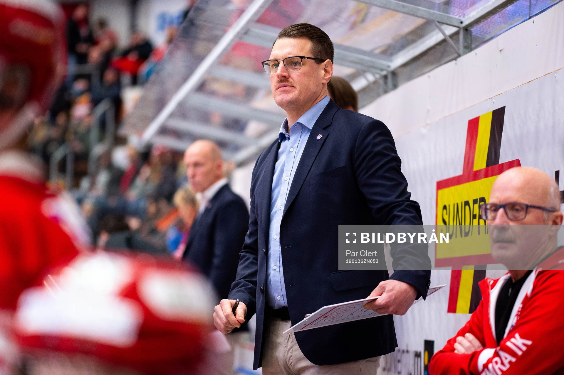 Timrås assisterande tränare Johan Thelin